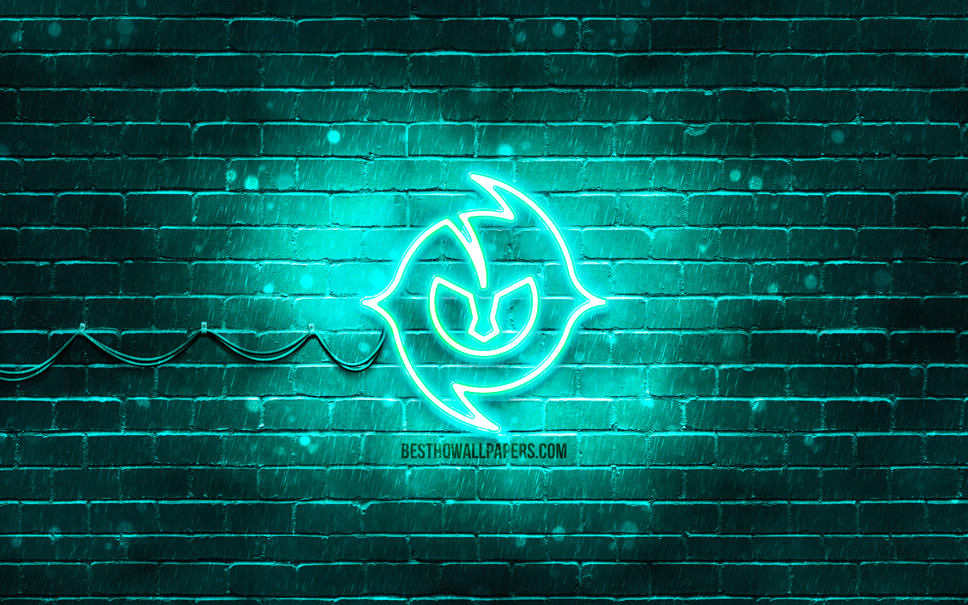 Download wallpaper Paulo Dybala turquoise logo, 4k, turquoise brickwall, Paulo Dybala, fan art, Paulo Dybala logo, football stars, Paulo Dybala neon logo for desktop with resolution 3840x2400. High Quality HD picture wallpaper