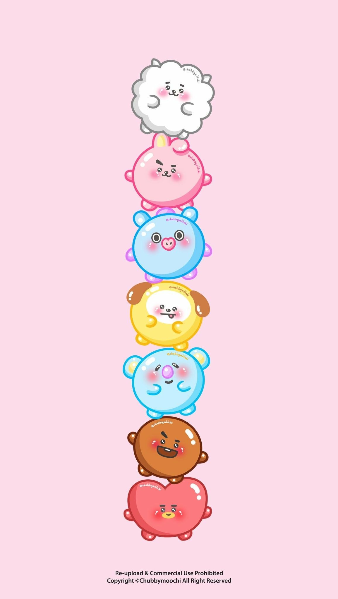 BTS Kawaii Wallpaper