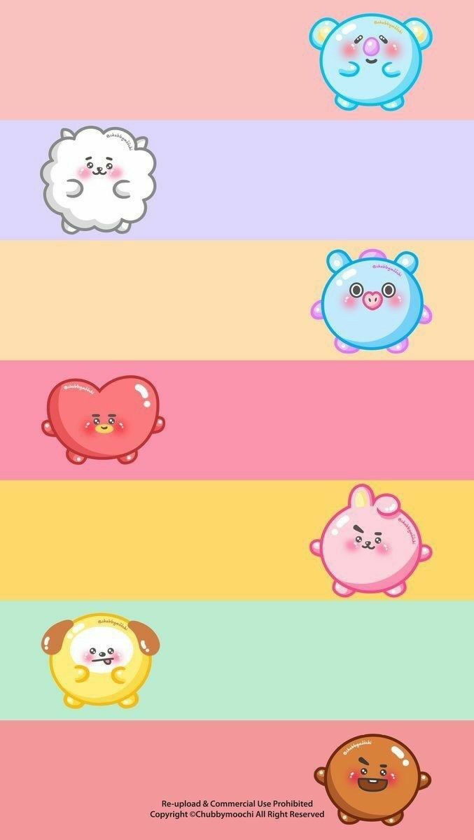 BT21. Bts wallpaper, Bts drawings, Cute wallpaper
