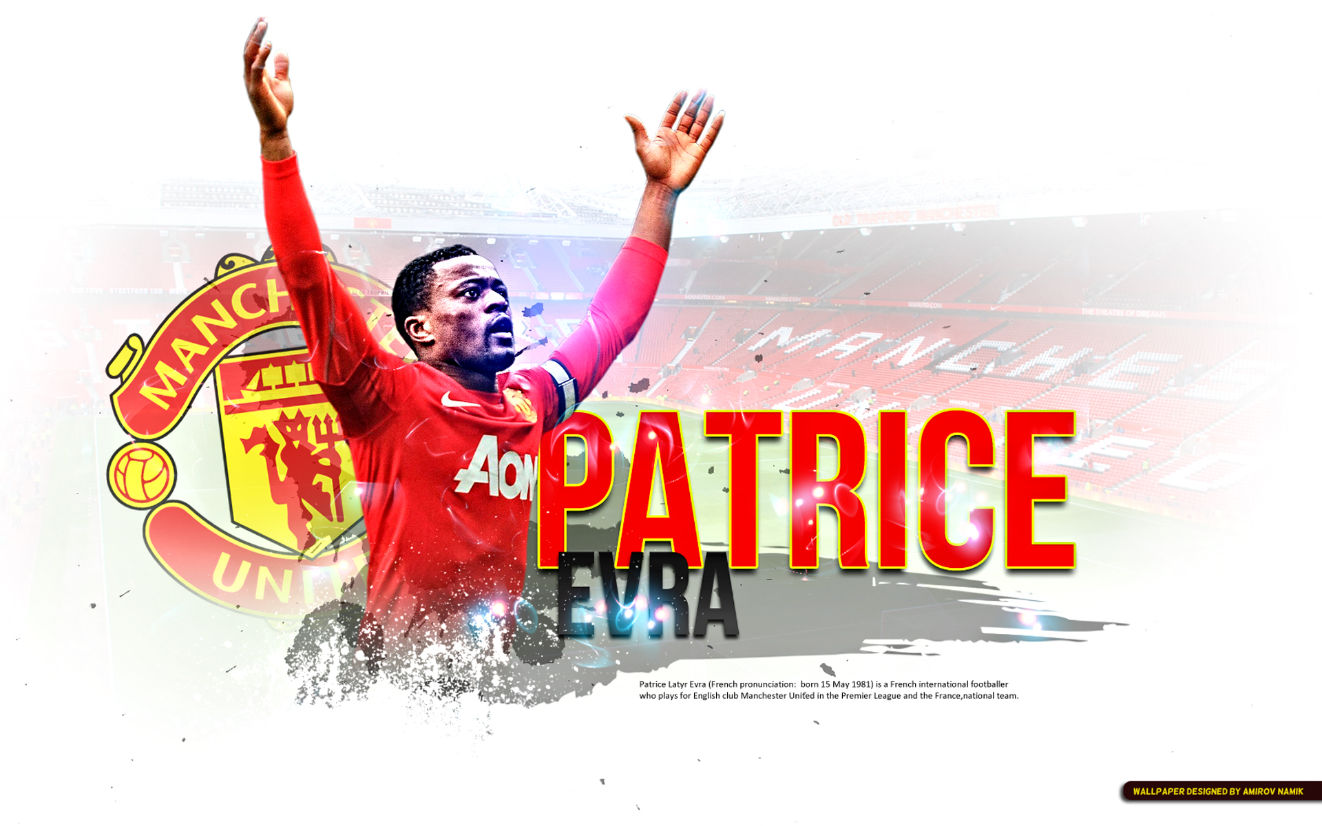 Patrice Evra HD Wallpaper