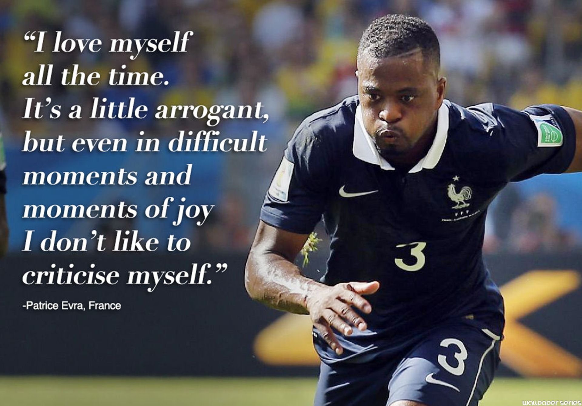 Patrice Evra Quotes Wallpaper 10833