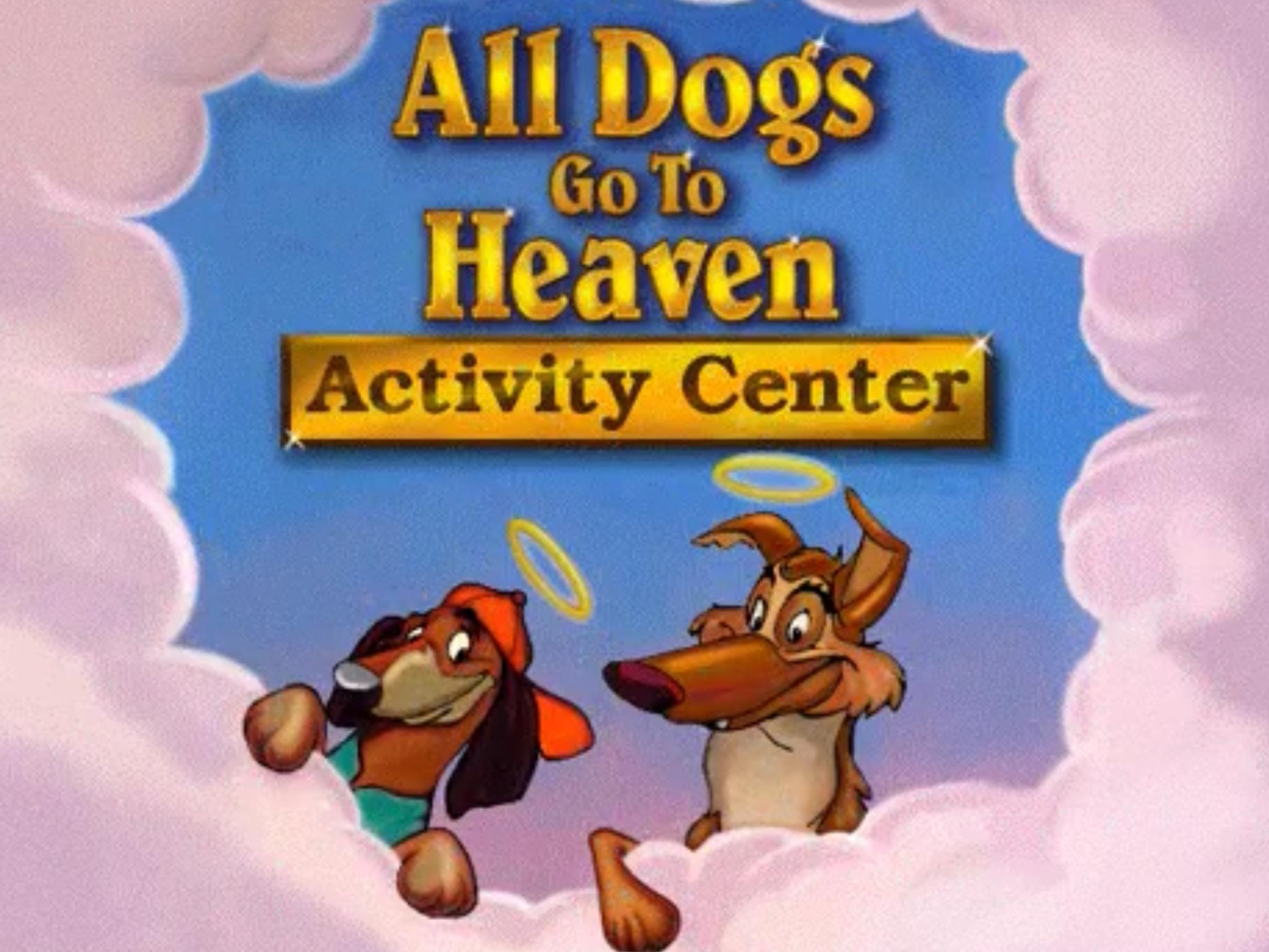 All Dogs Go to Heaven Activity Center (Video Game 1997)