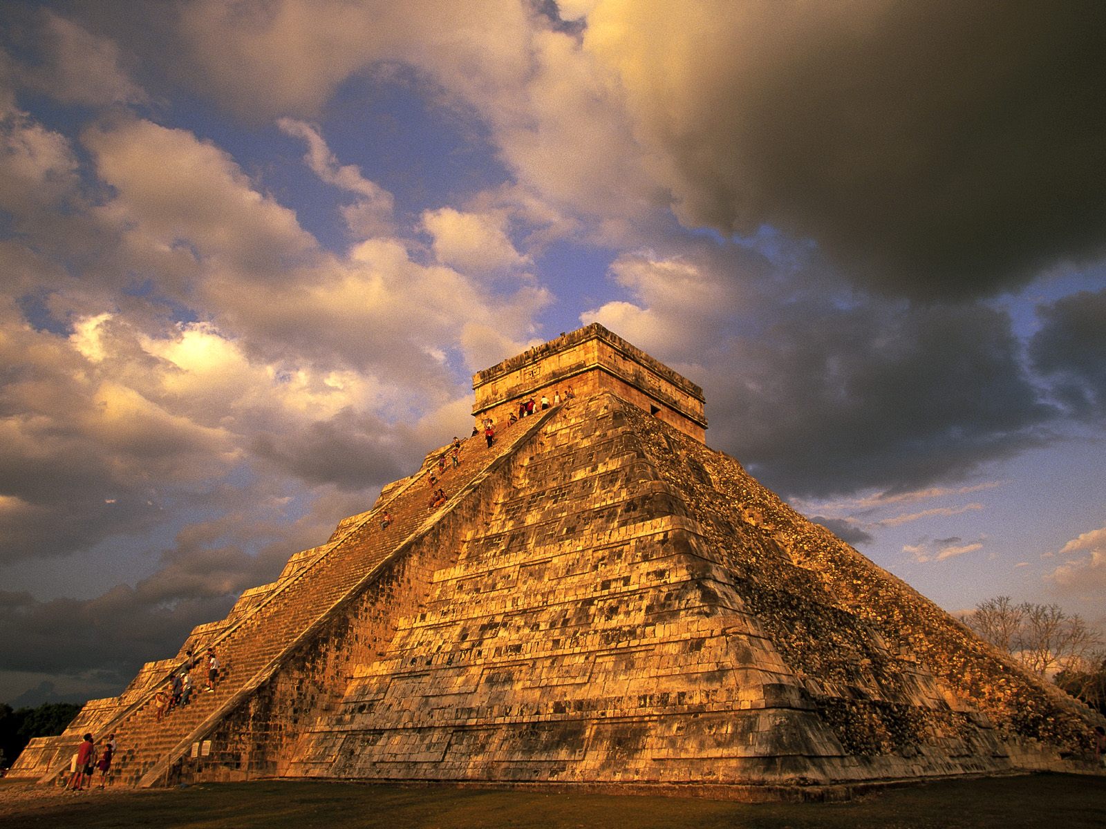 Wallpaper 4k Ancient Mayan Ruins Chichen Itza Mexico Wallpaper
