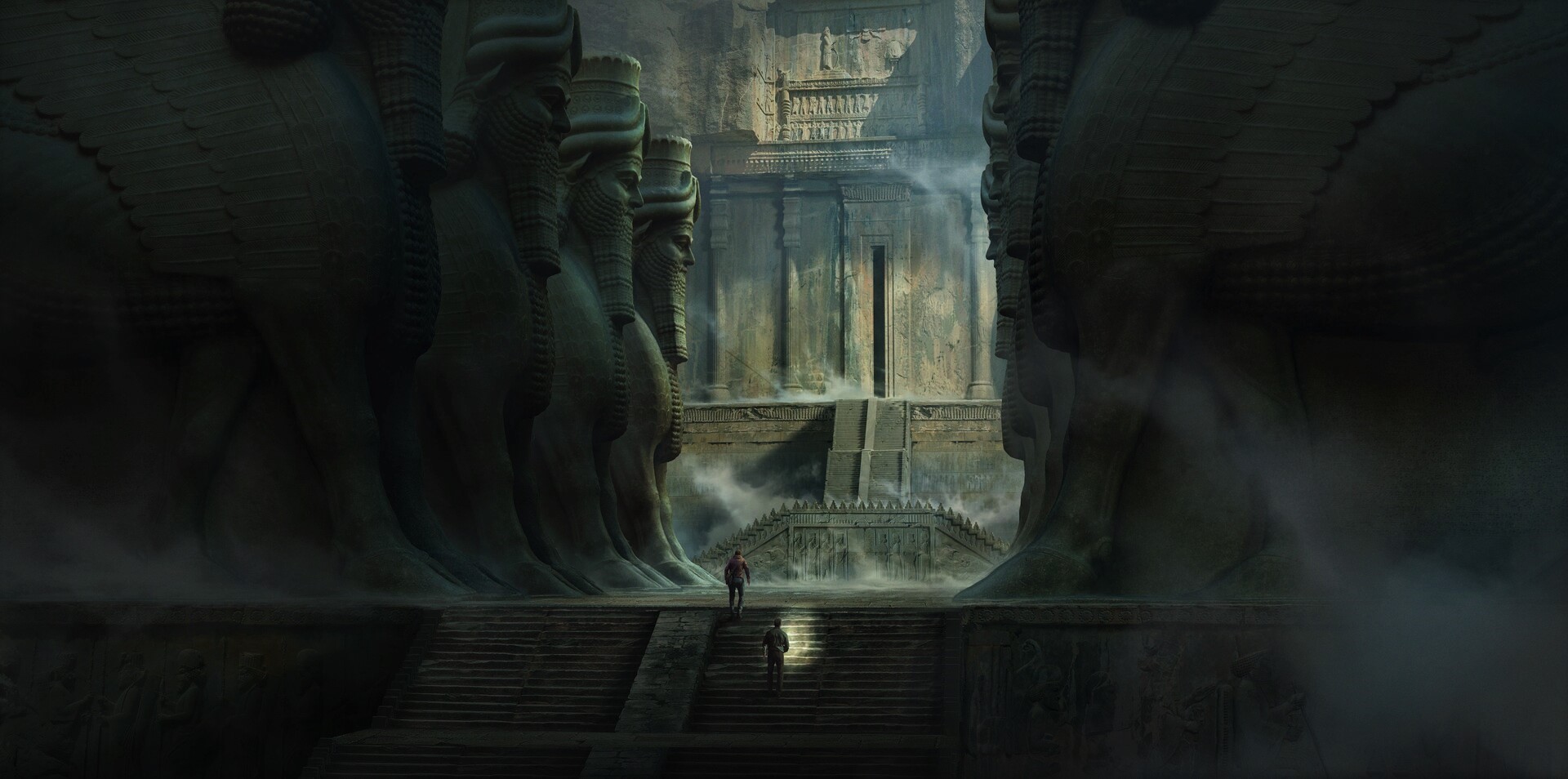 HD Wallpaper for theme: ruins HD wallpaper, background