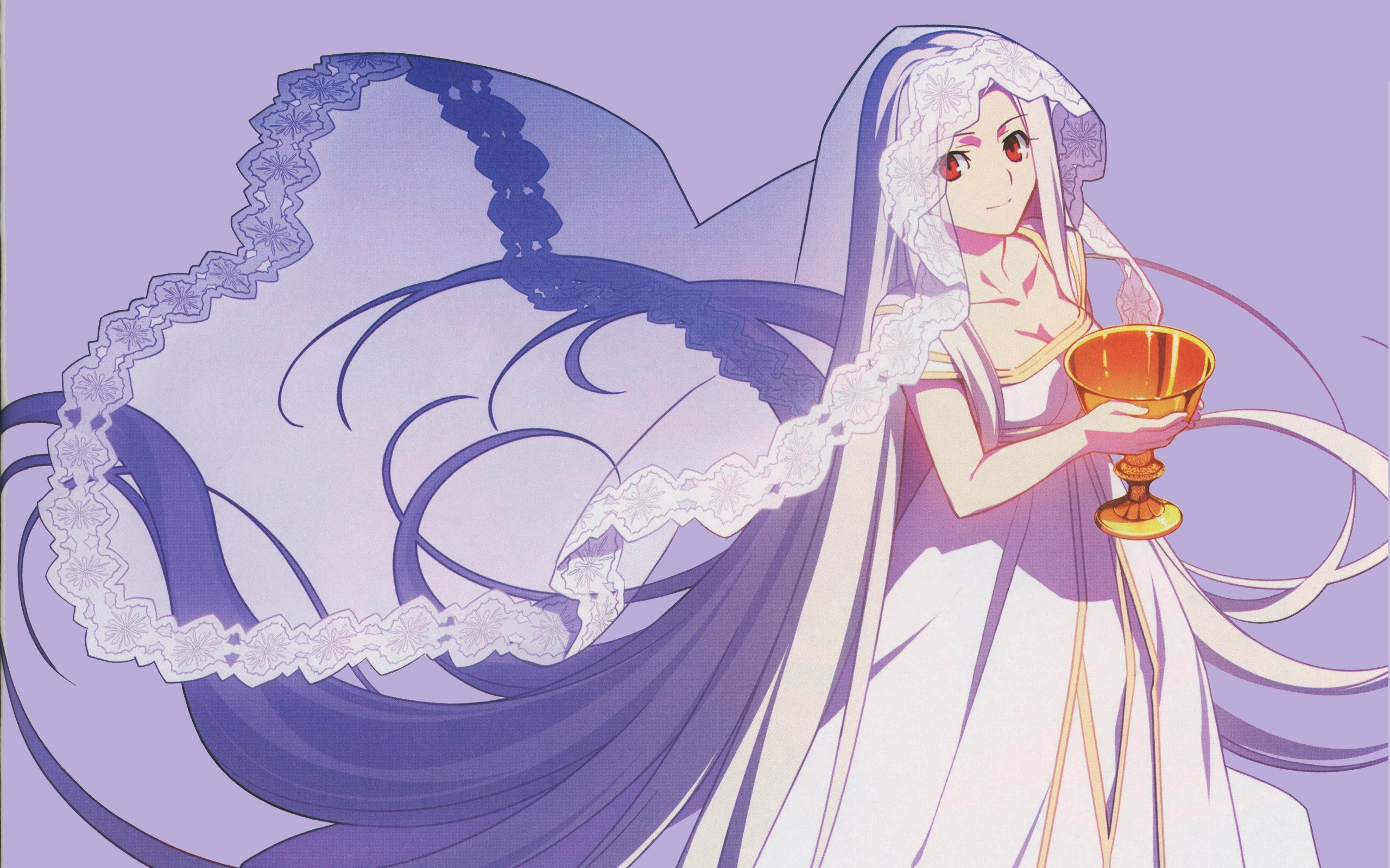 Fate Series, Cleavage, Irisviel Von Einzbern Wallpaper HD / Desktop and Mobile Background