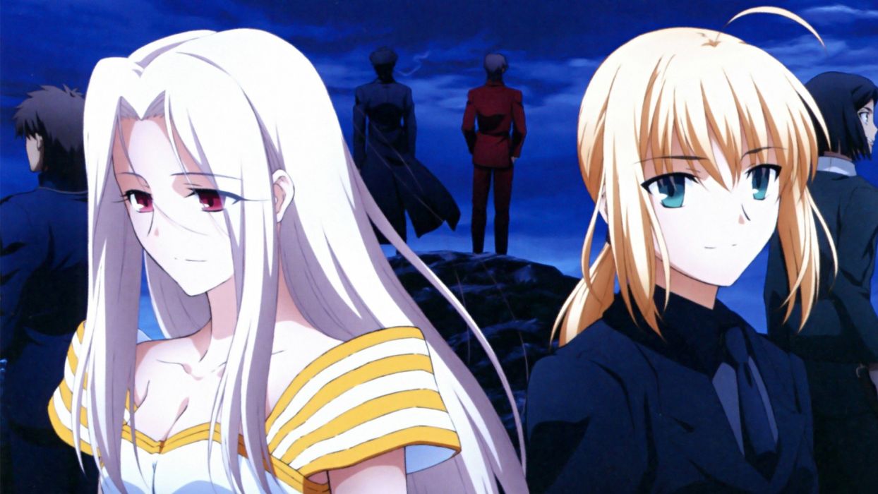 Assassins Anime Saber Fate Zero Irisviel Von Einzbern Emiya Kiritsugu Fate Series Kotomine Kirei Wallpaperx1080
