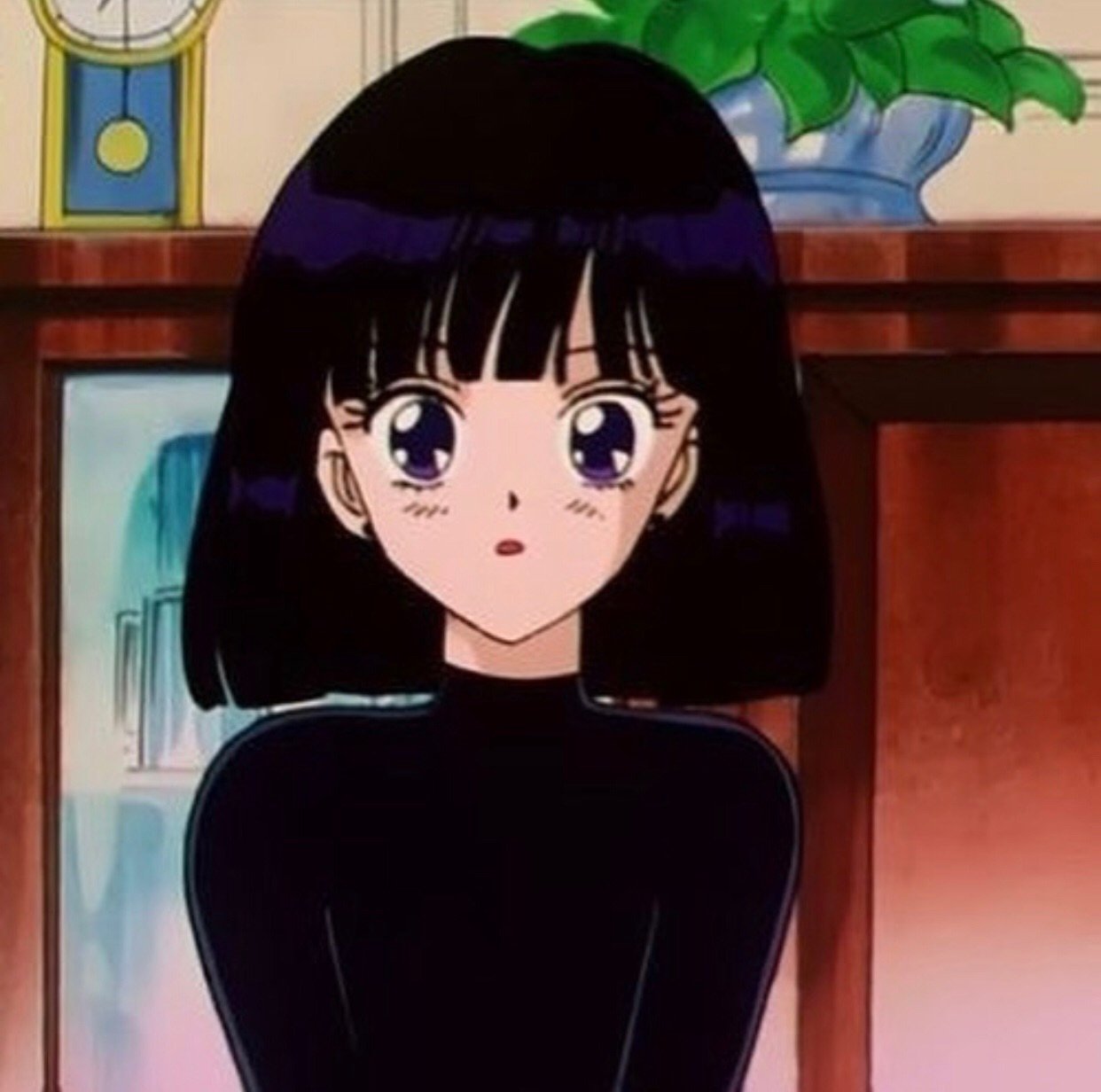 Aesthetic Anime Girl Short Hair