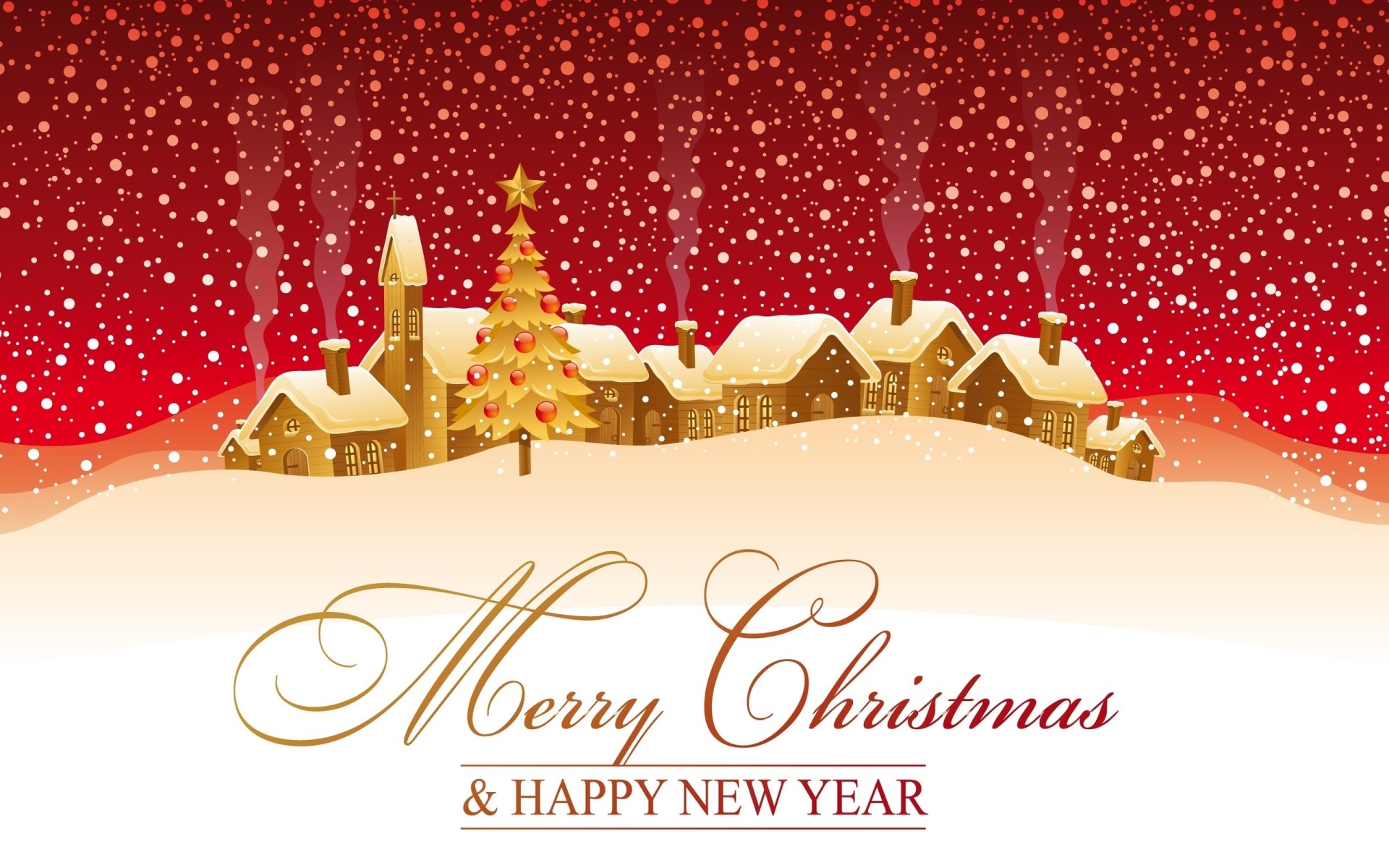 Merry Christmas And Happy New Year Wallpaper Widescreen Jet CenterDecatur Jet Center