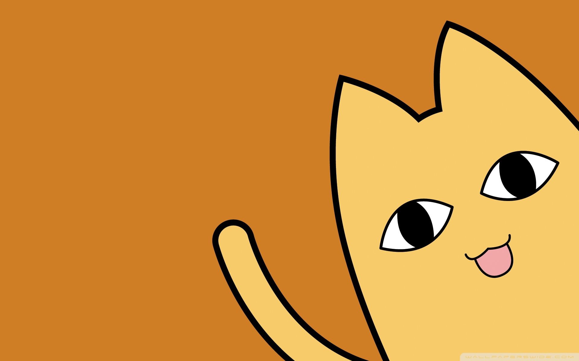 Yellow Cat Wallpapers Wallpaper Cave