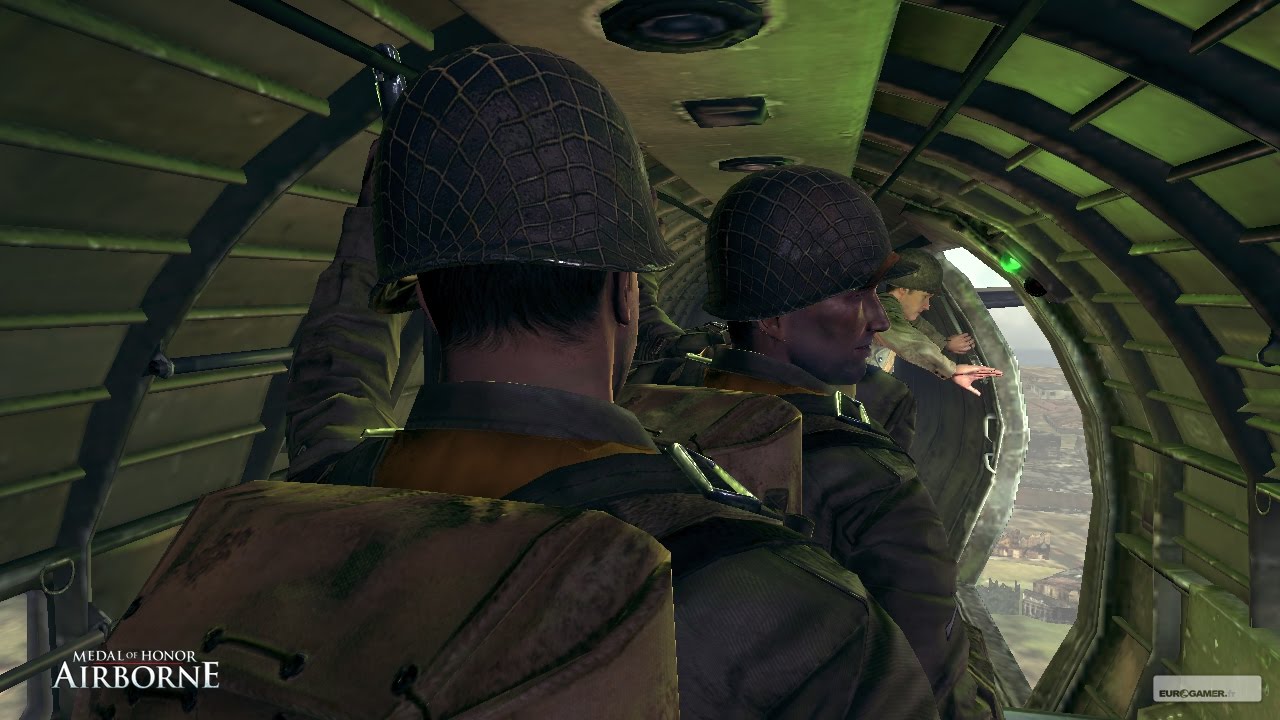 EPIC LANDING OF PARATROOPERS ON THE NAZIS HEADS ! Medal of Honor Airborne