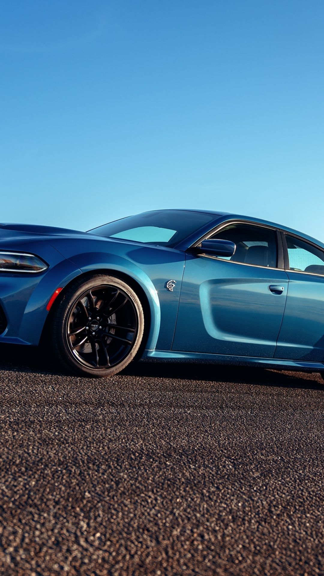 Blue car, Dodge Charger SRT Hellcat, 2019 wallpaper. Charger srt hellcat, Dodge charger srt, Charger srt