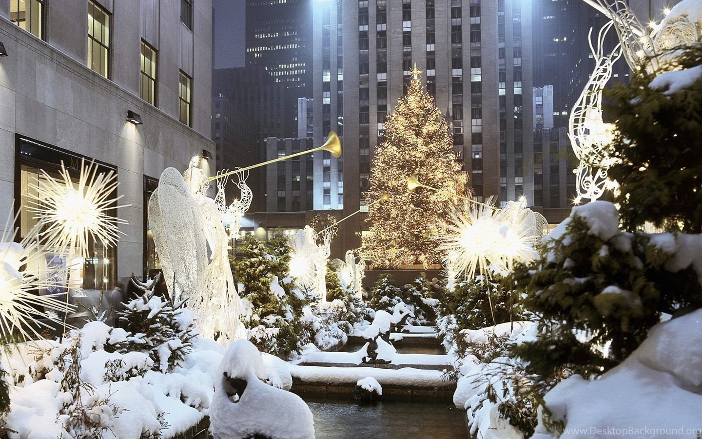 New York Christmas Picture HD Wallpaper Lovely Desktop Background