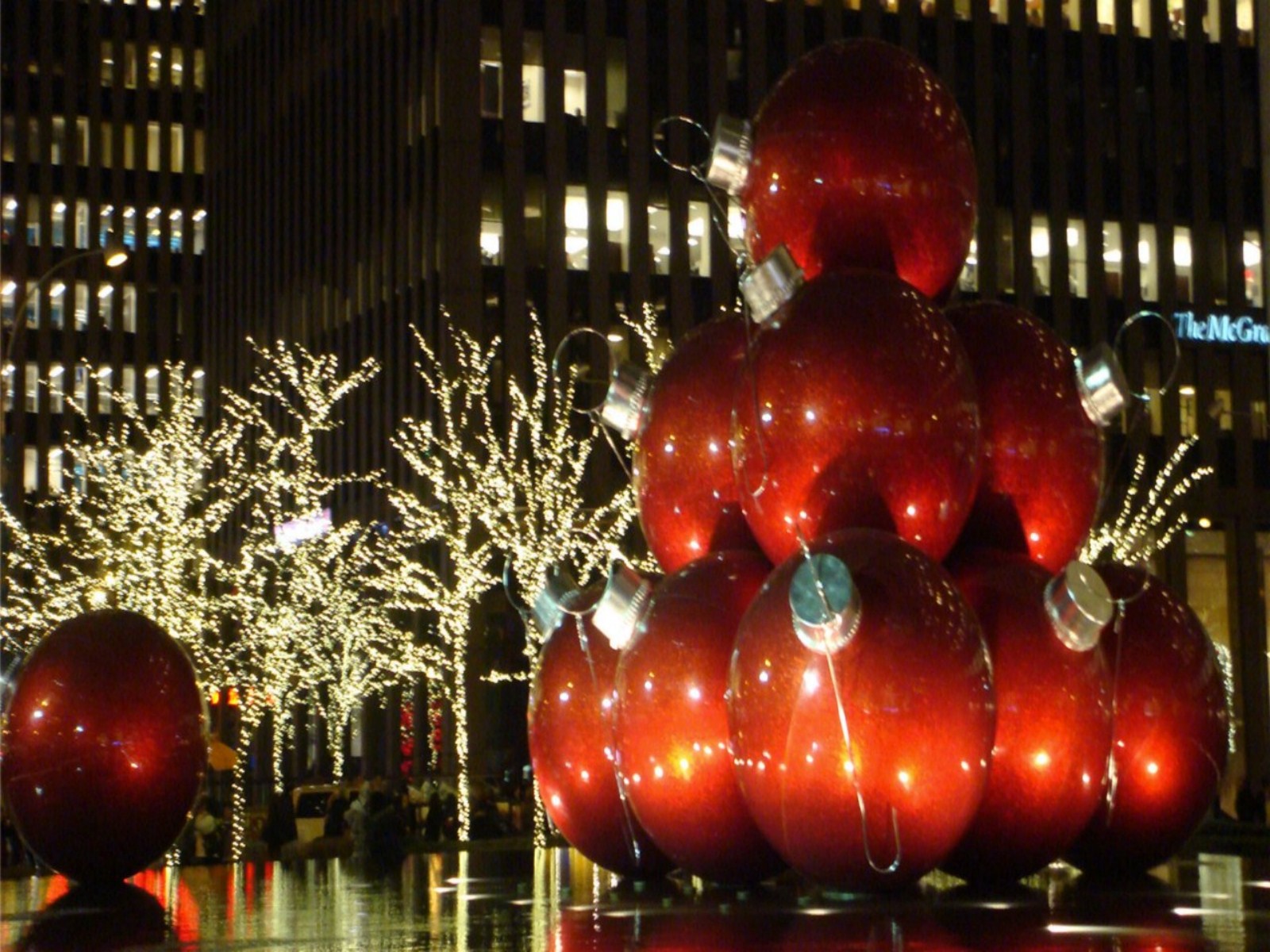 New York Christmas Wallpaper