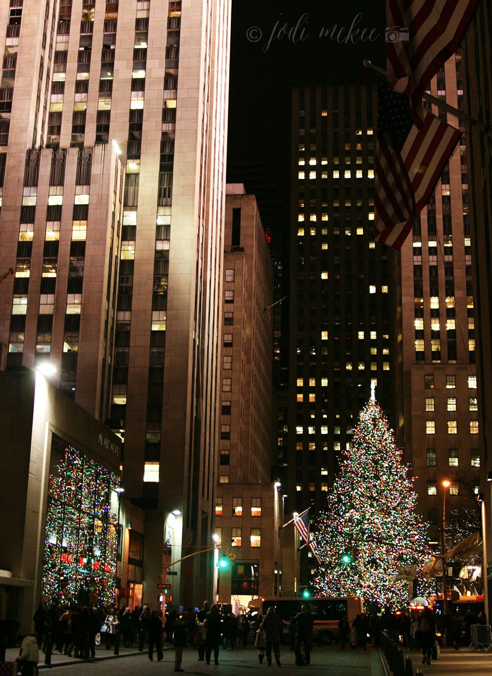 Christmas In City Wallpaper