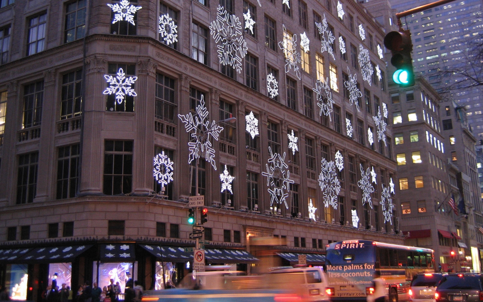 New York Christmas Wallpaper