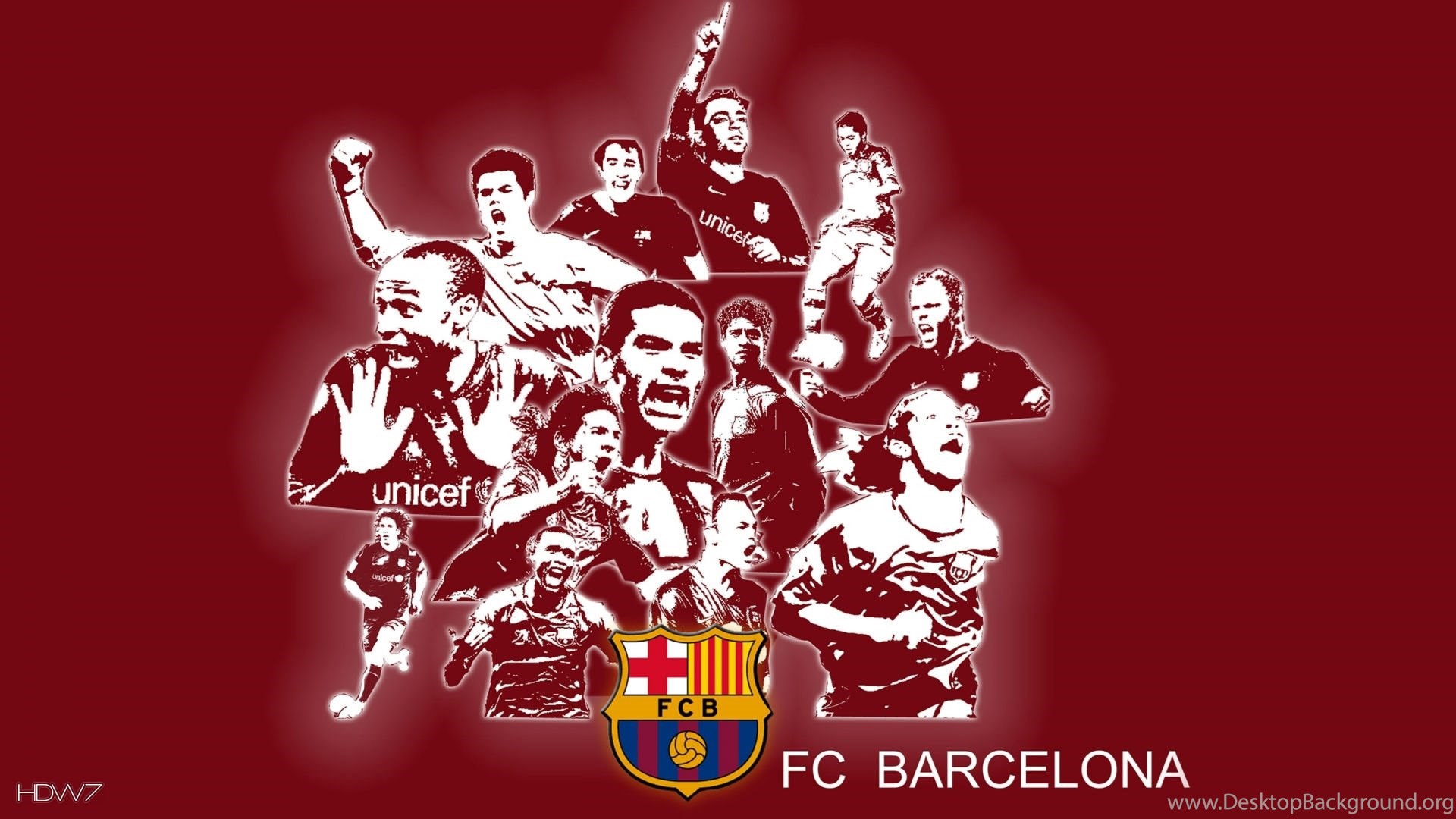 Fc Barcelona Legends Desktop Background Desktop Background