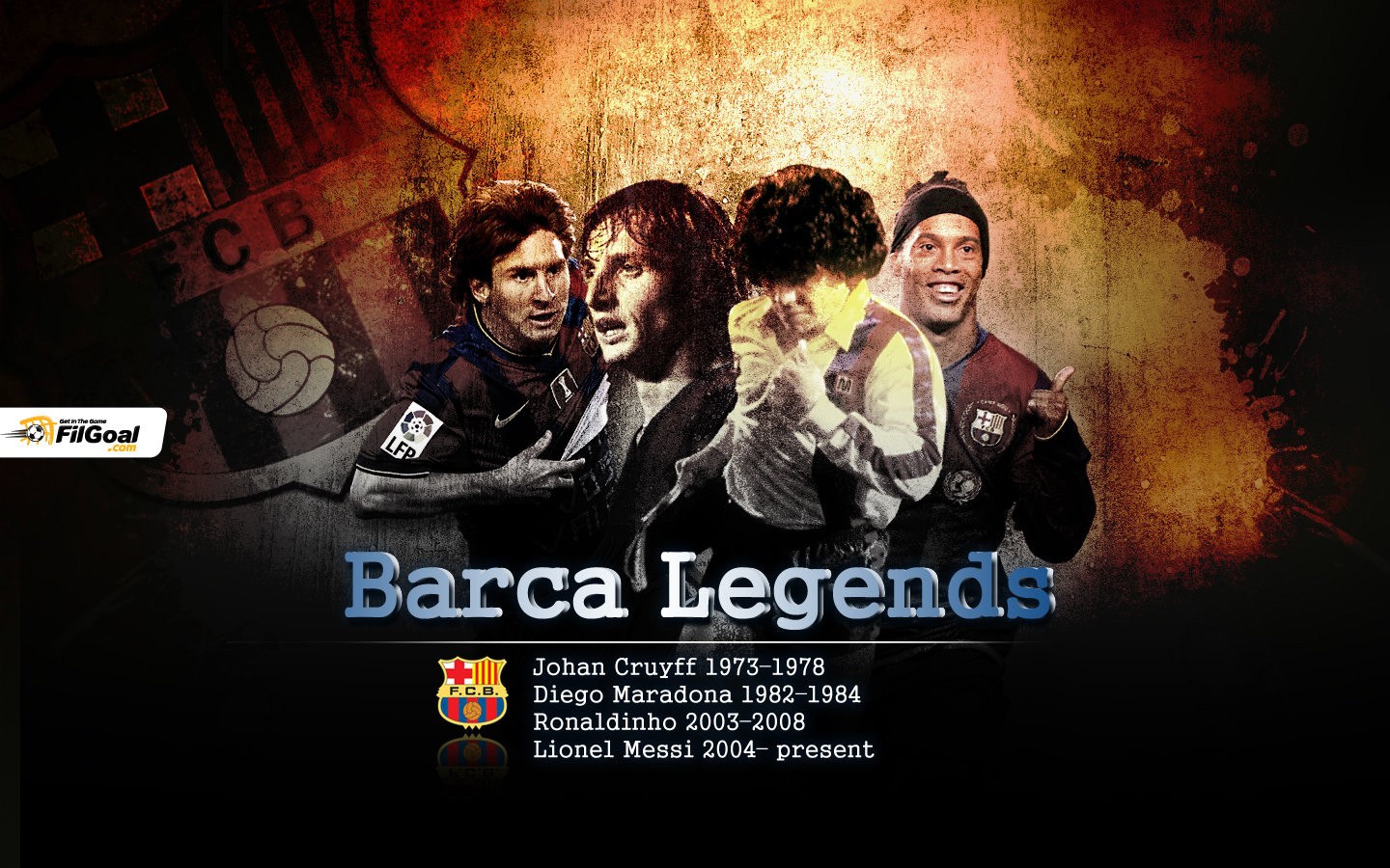 Caricaturas Barca Legends Ronaldinho Lionel Messi Fc And Barca Legends
