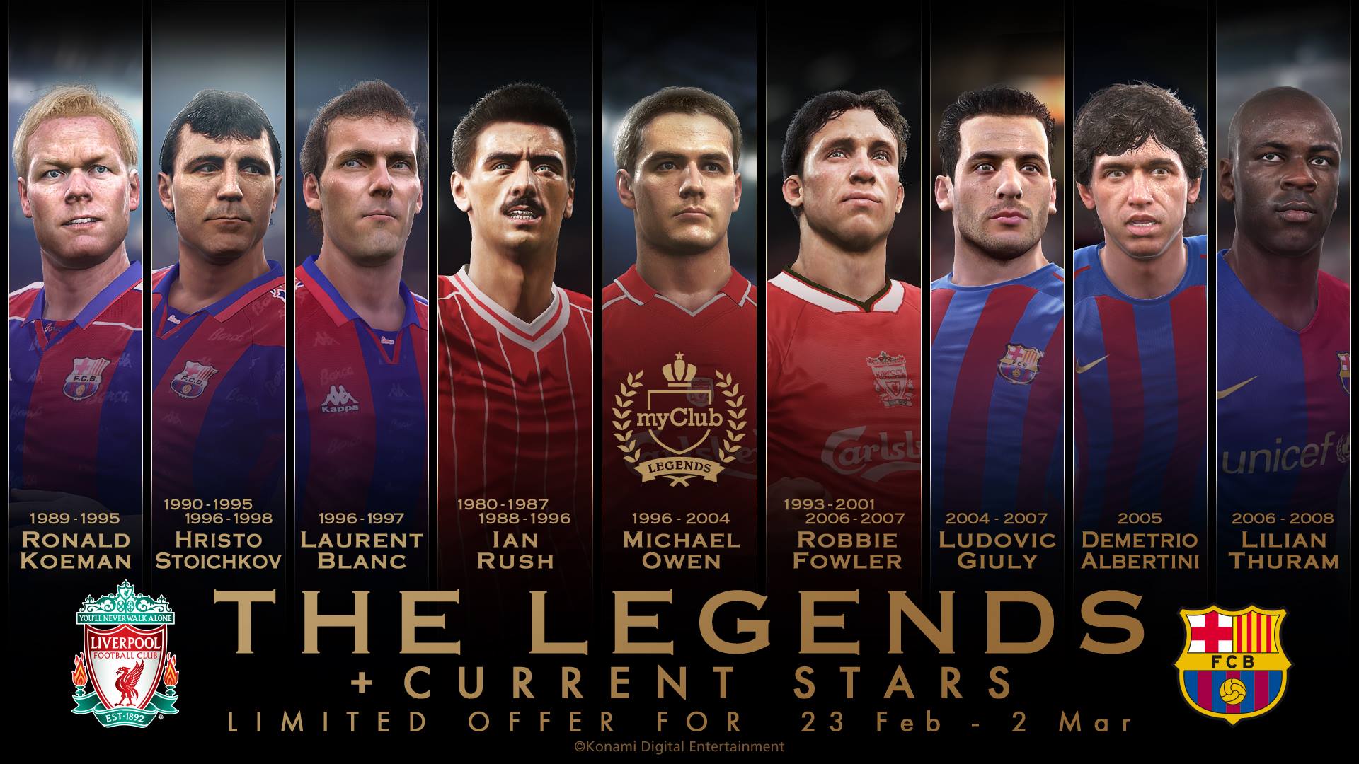 New Legends + current Stars Agent