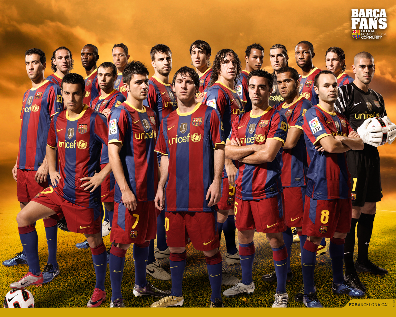 The Best Football Wallpaper: FC Barcelona 2011 2012