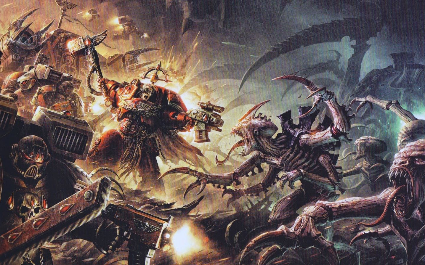 Wallpaper Blood Angels Warhammer 40000 wings 1920x1080 Full HD 2K  Picture Image