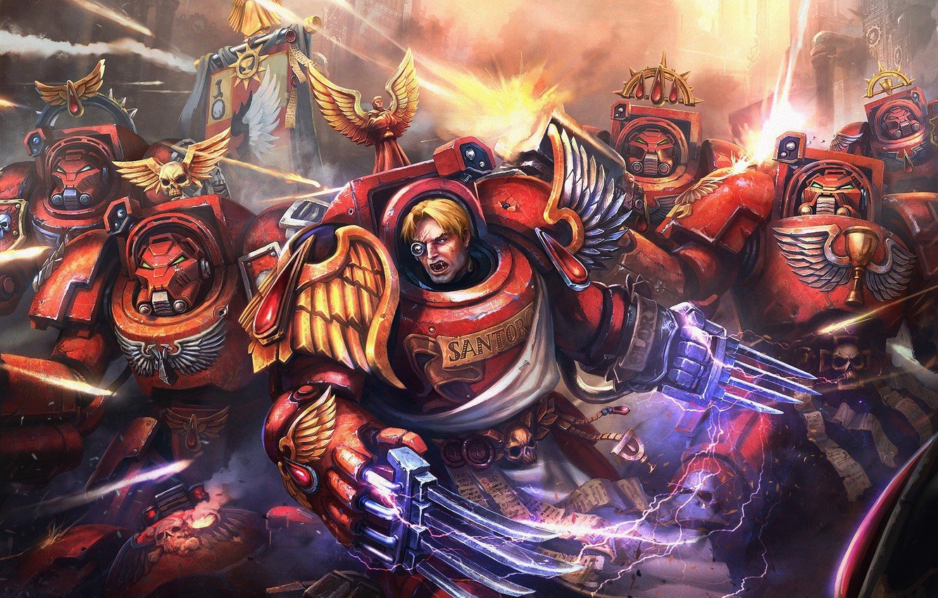 Time for another Warhammer 40k phone wallpaper Today is the Blood Angels   9GAG