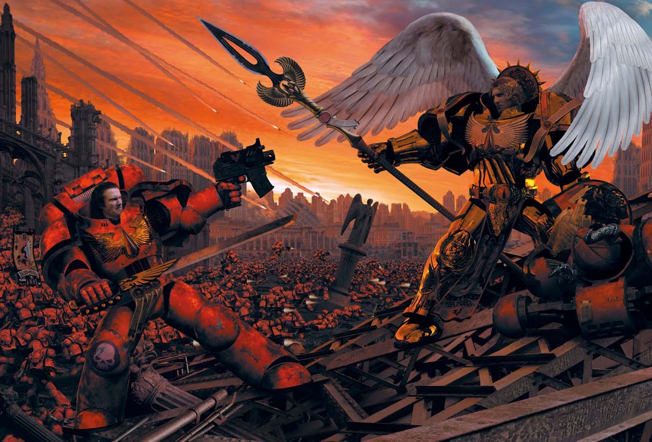 Download Wallpaper, Download 1920x1440 full blood angels not technically sanguinius just his avatar 1307x886 wallpaper People HD Wallpaper, Hi Res People Wallpaper, High Definition Wallpaper