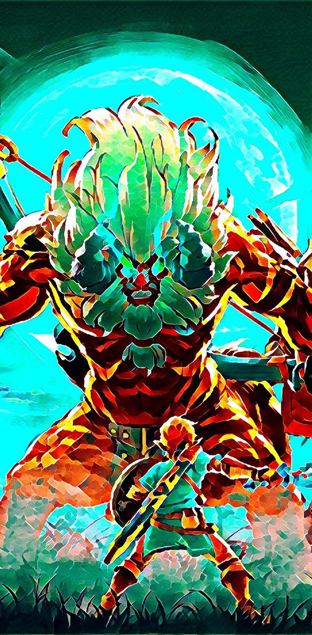 Golden lynel wallpaper