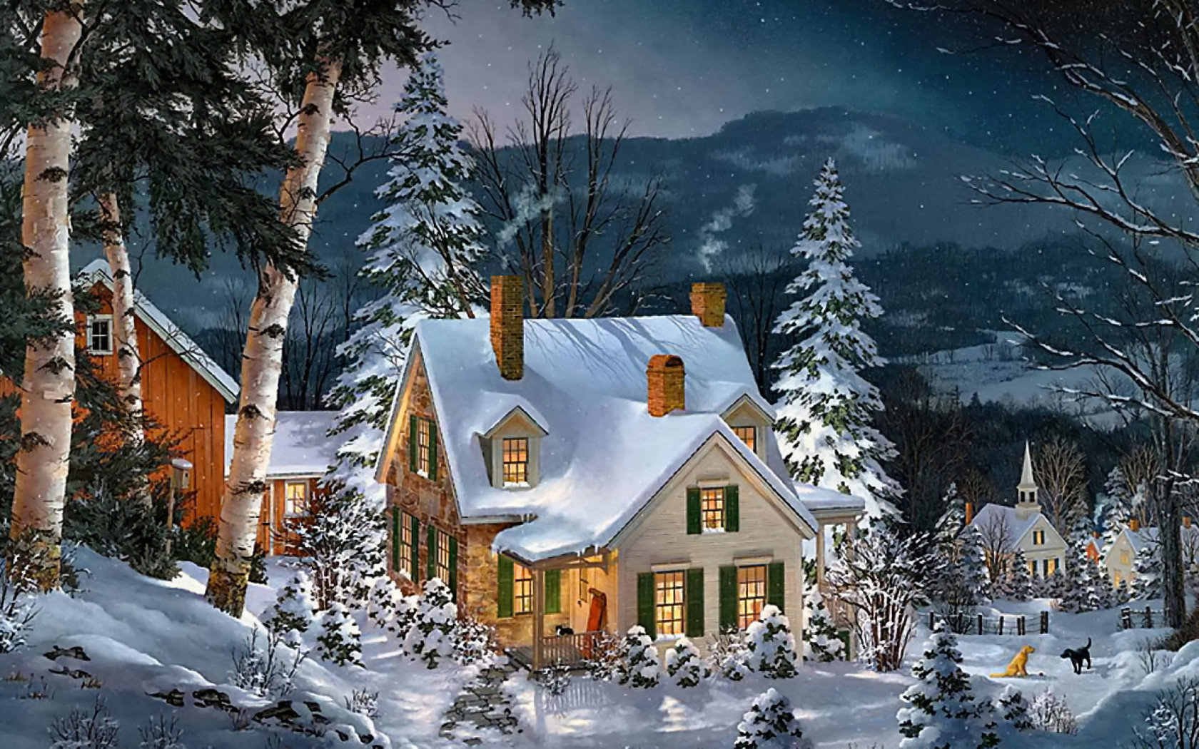 Cozy Winter Wallpaper, Beautiful Natural Cozy Winter Wallpaper