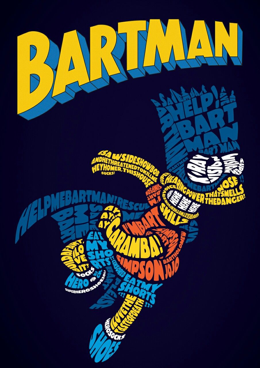 bartman. Fondos de los simpsons, Dibujos de los simpson, Personajes de los simpsons