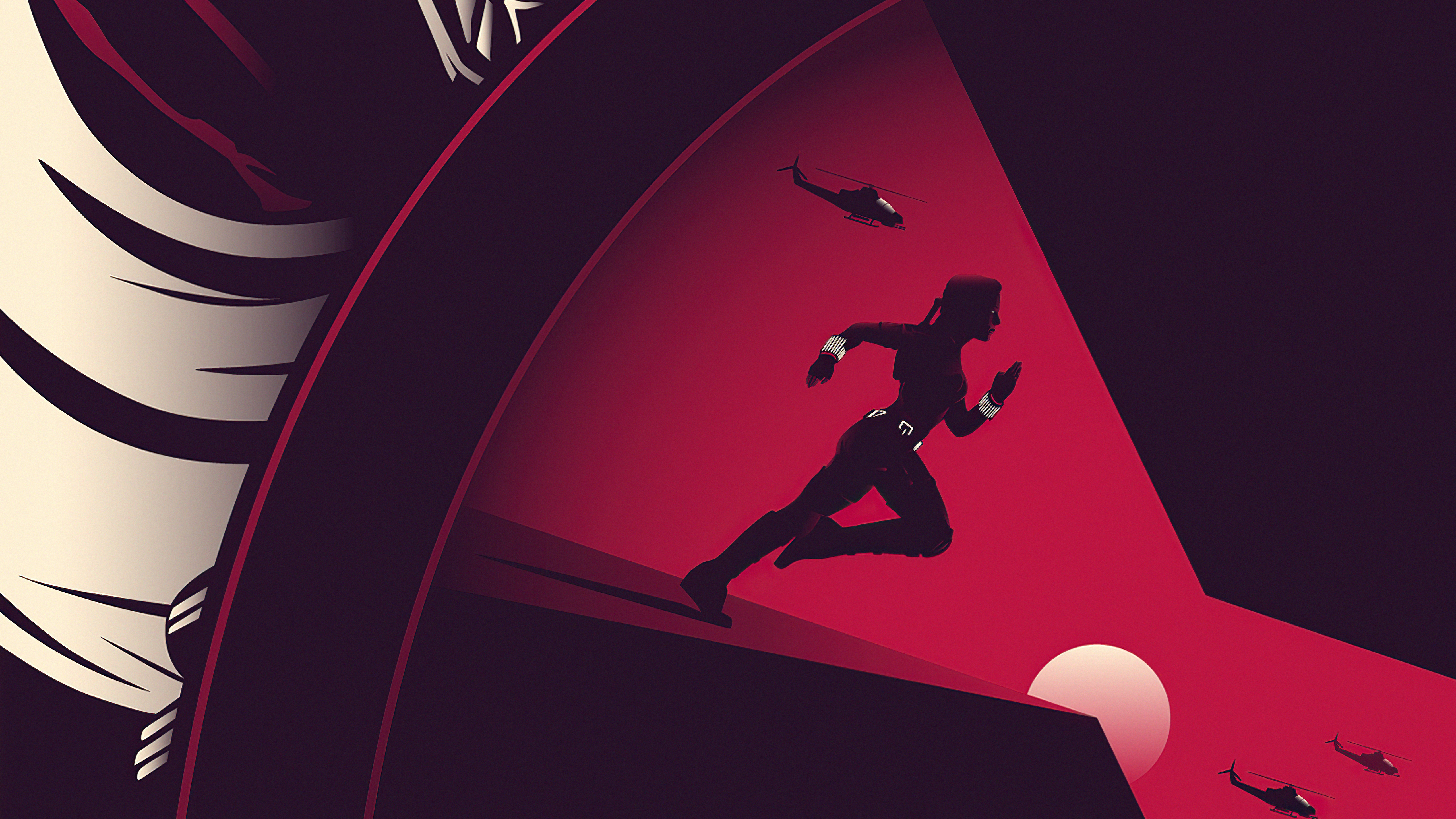 Black Widow Minimalist Wallpapers - Wallpaper Cave