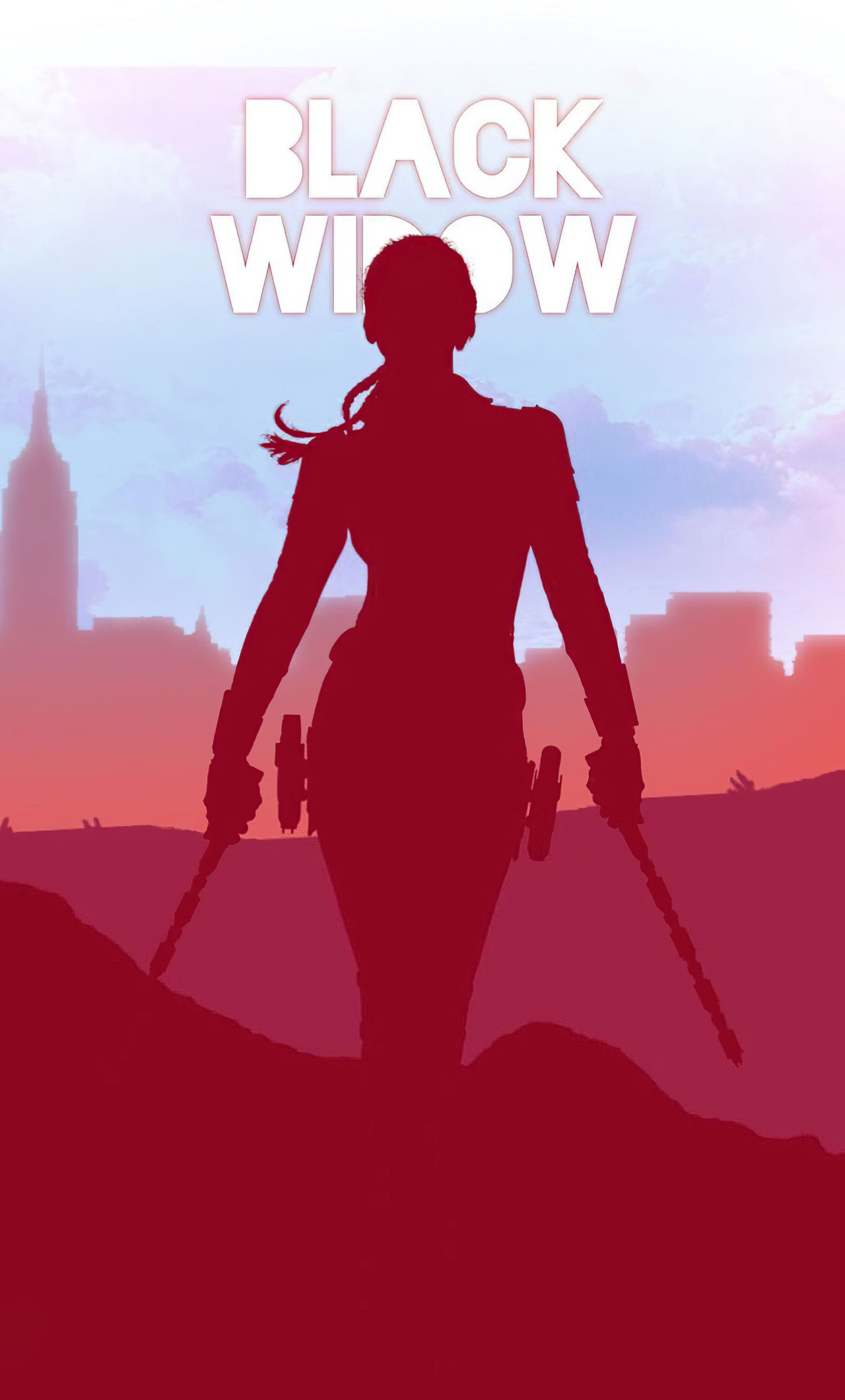 Black Widow Minimalist Wallpapers - Wallpaper Cave