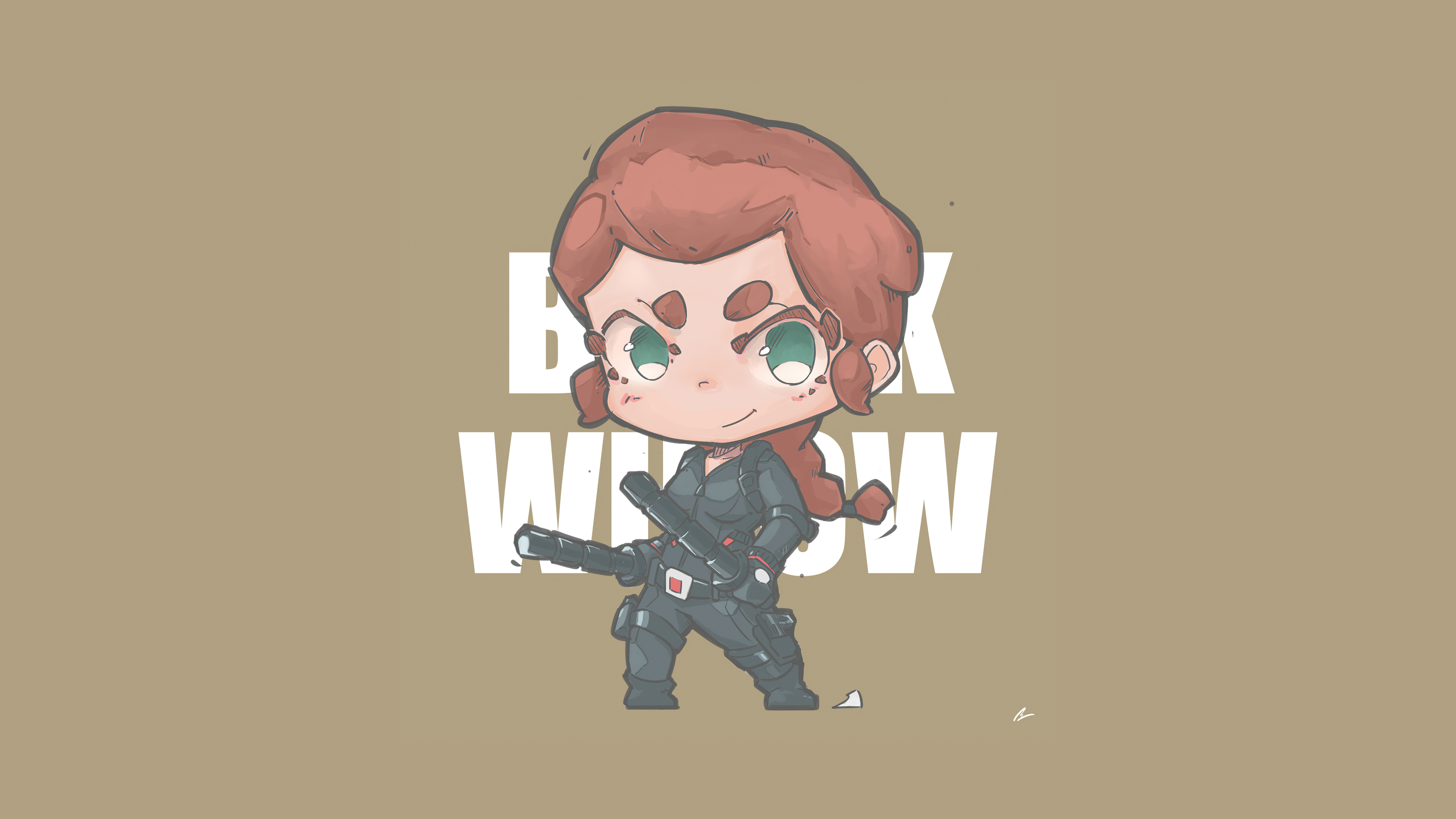 Black Widow Minimalist Wallpapers - Wallpaper Cave