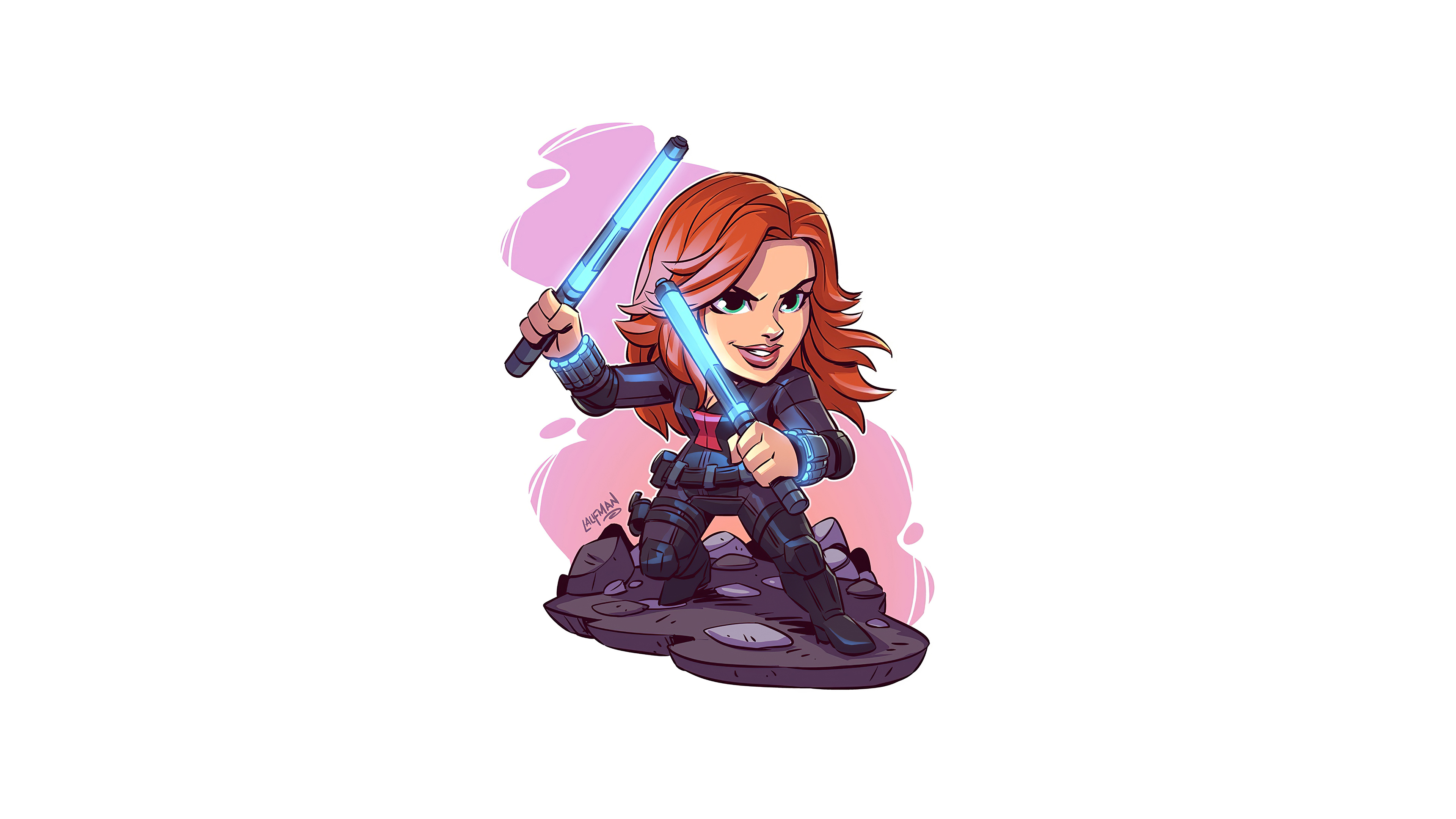 Black Widow Minimalist Wallpapers - Wallpaper Cave