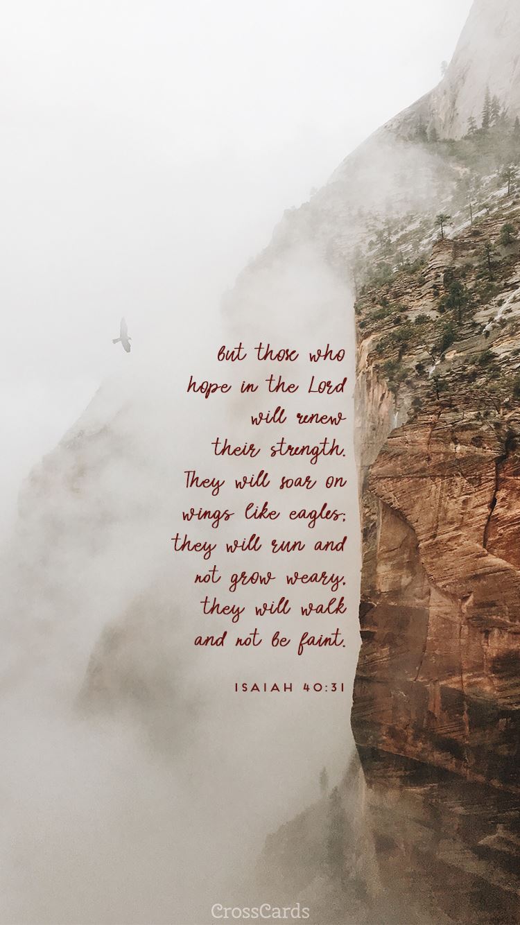 Isaiah 40:31 Wallpaper and Mobile Background