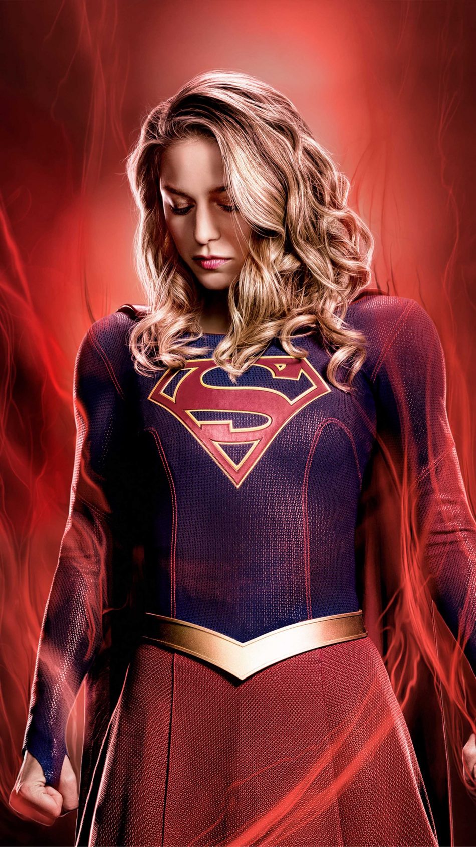 Melissa Benoist As Supergirl 4k Ultra HD Mobile Wallpaper Season 4