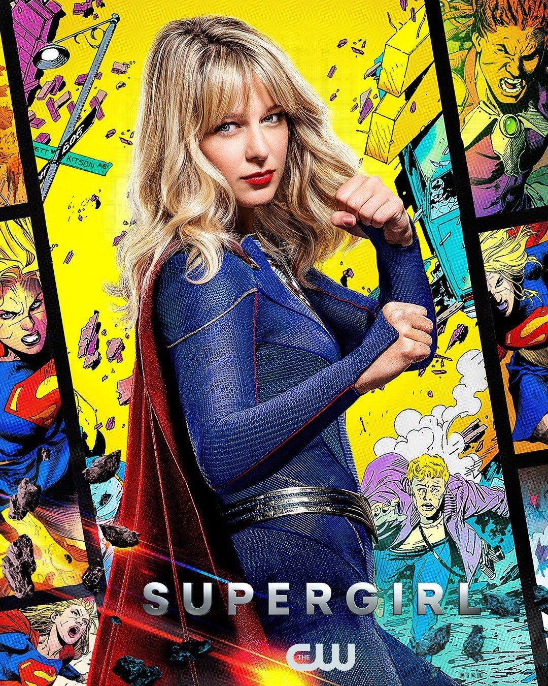 New SUPERGIRL Season 6 And THE FLASH Season 7 Promo Posters Released By The CW. Supergirl, Super herói, Supergarota