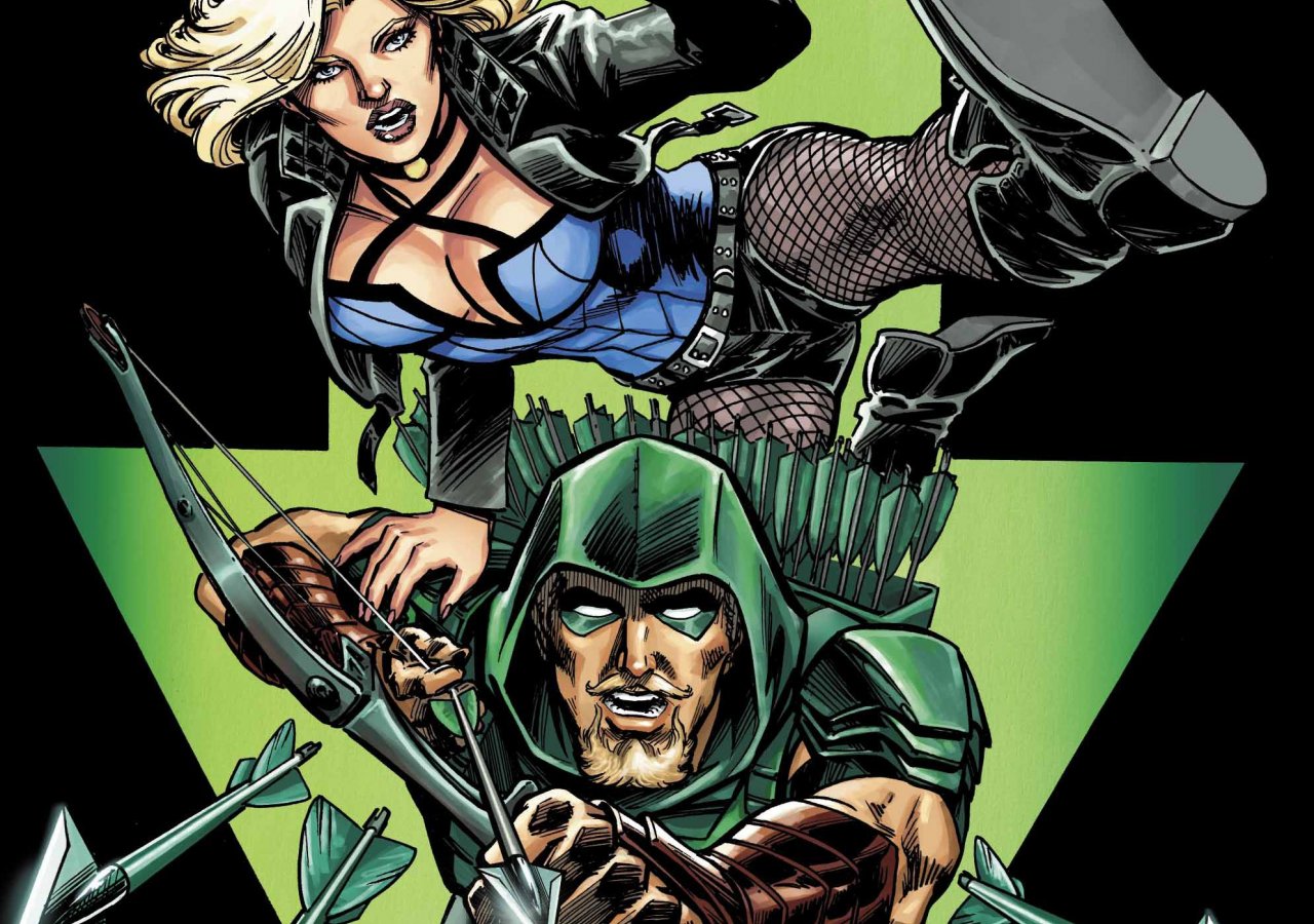 Desktop Wallpaper Black Canary, Green Arrow, Dc Comics, HD Image, Picture, Background, A95c0e