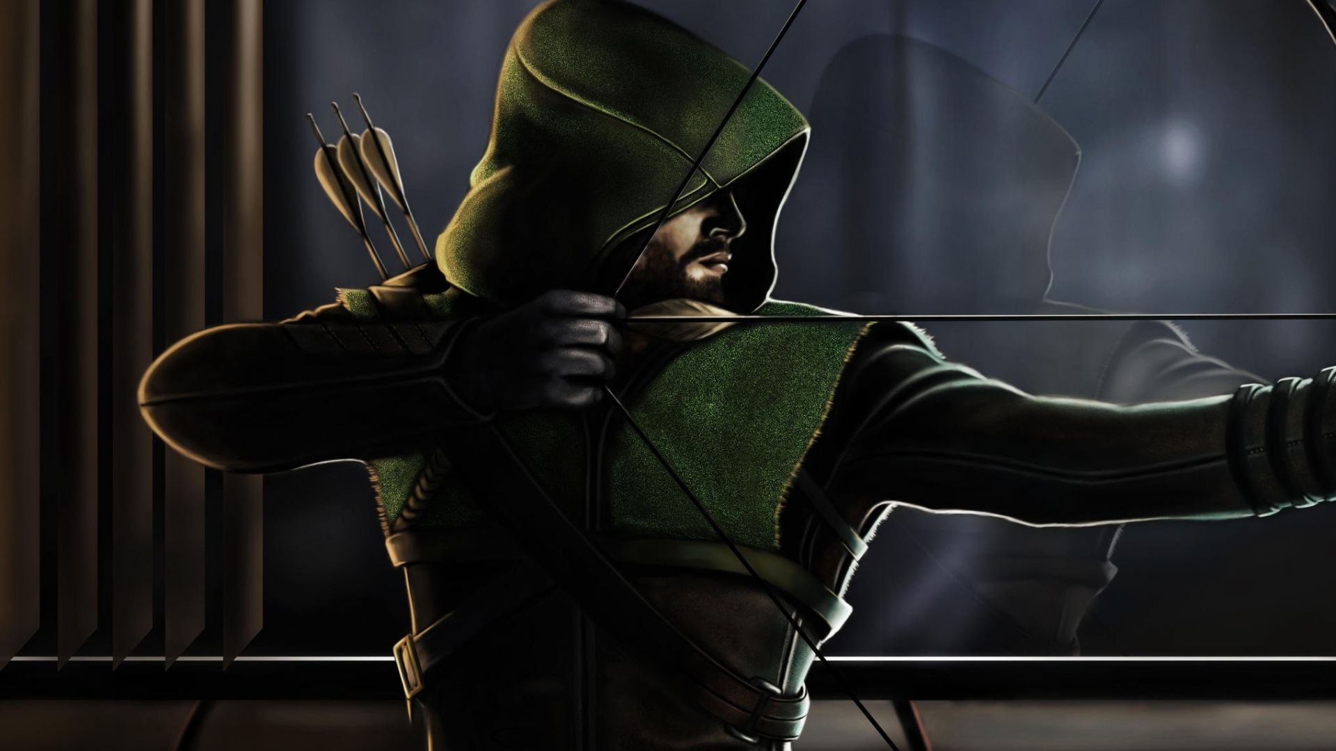 Desktop wallpaper green arrow, dc comics, art, 2019, HD image, picture, background, d8f6ac