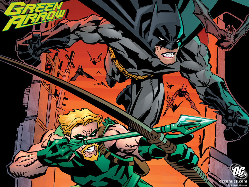Green Arrow & Batman Arrow Wallpaper