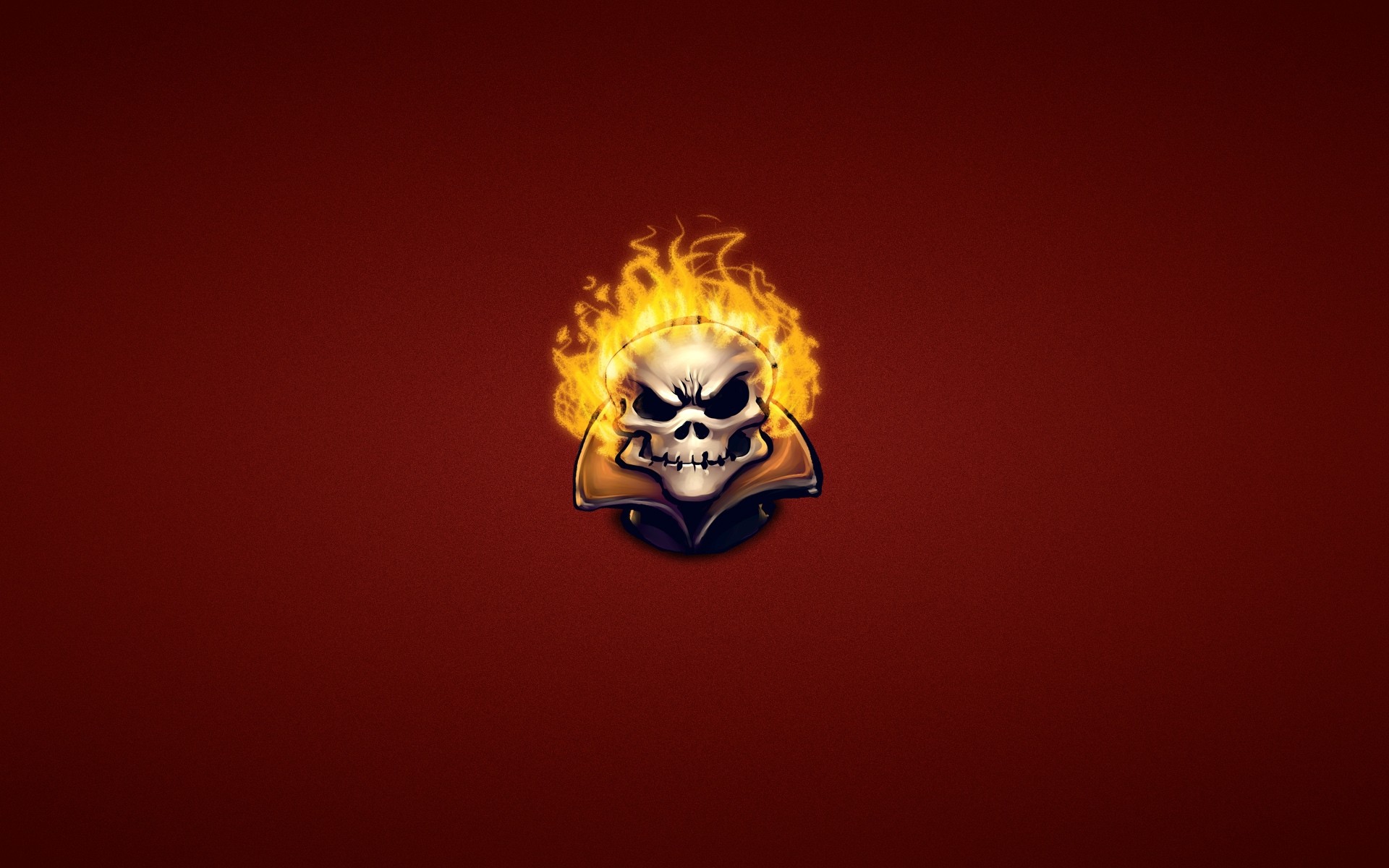 Ghost Rider Skeleton wallpaper (phone background)