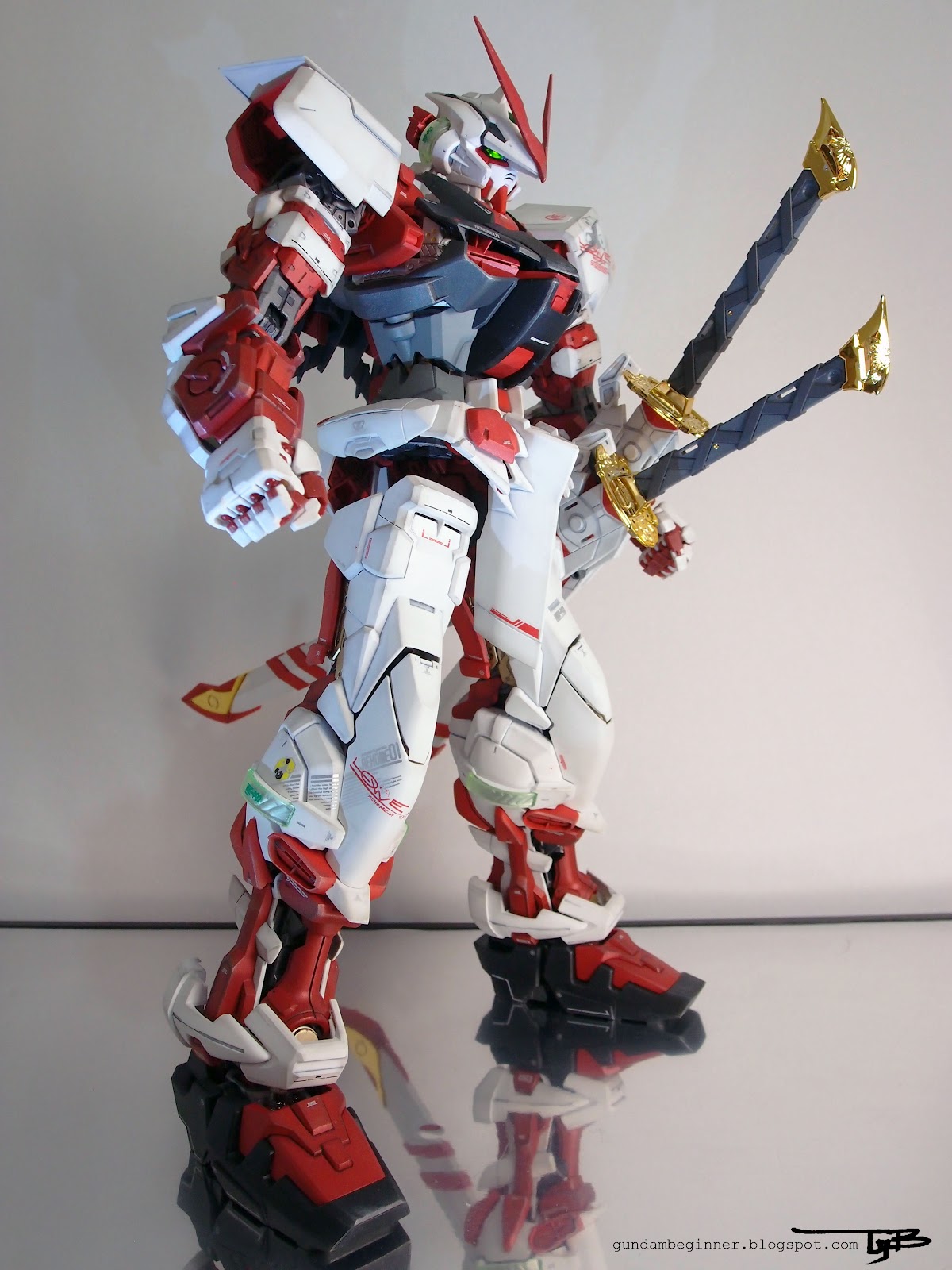 PG Gundam Astray Red Frame: Painted Build. Wallpaper Size Image