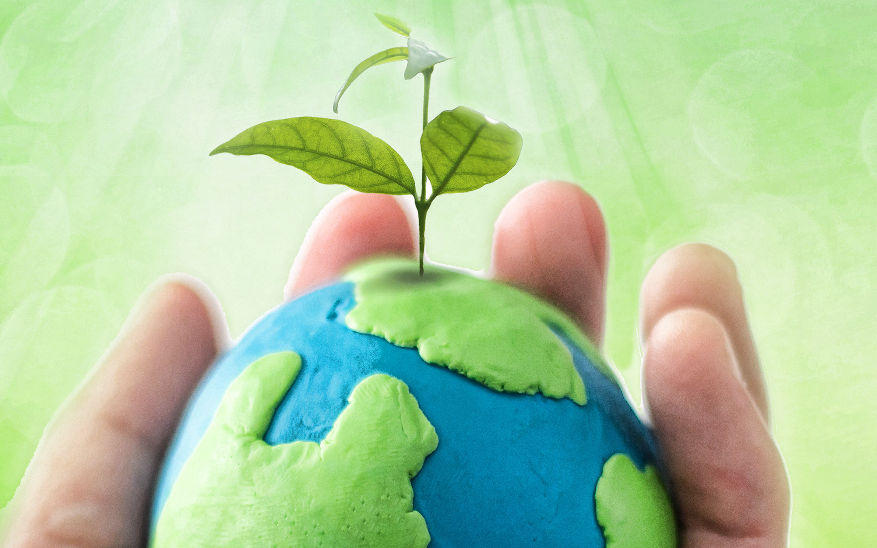 Download wallpaper Take care of the planet, Save Earth, plasticine Earth, plasticine globe, Earth in the hands, ecology concepts, Environment, Earth for desktop with resolution 2880x1800. High Quality HD picture wallpaper