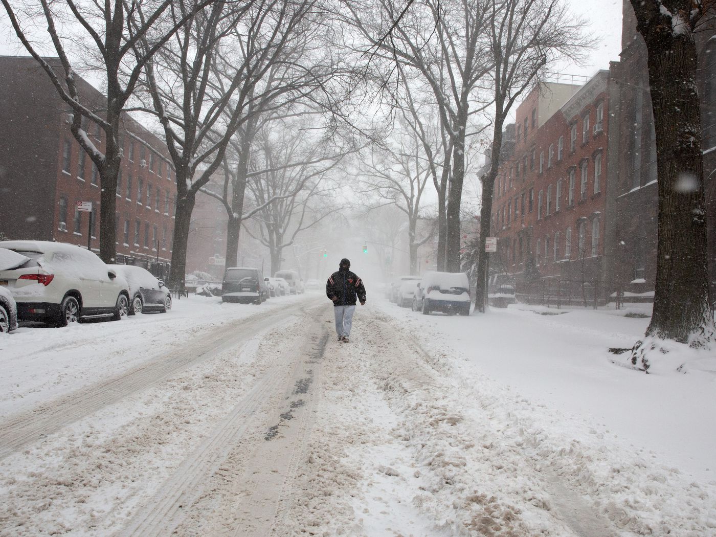 PHOTOS: NYC Nor'easter Brings Snow Globe Scenes