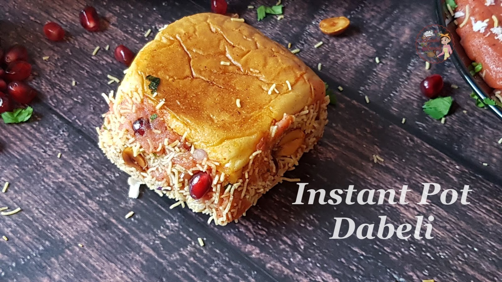 Instant Pot Kutchi Dabeli / Instant Pot Potato Stuffed Sliders