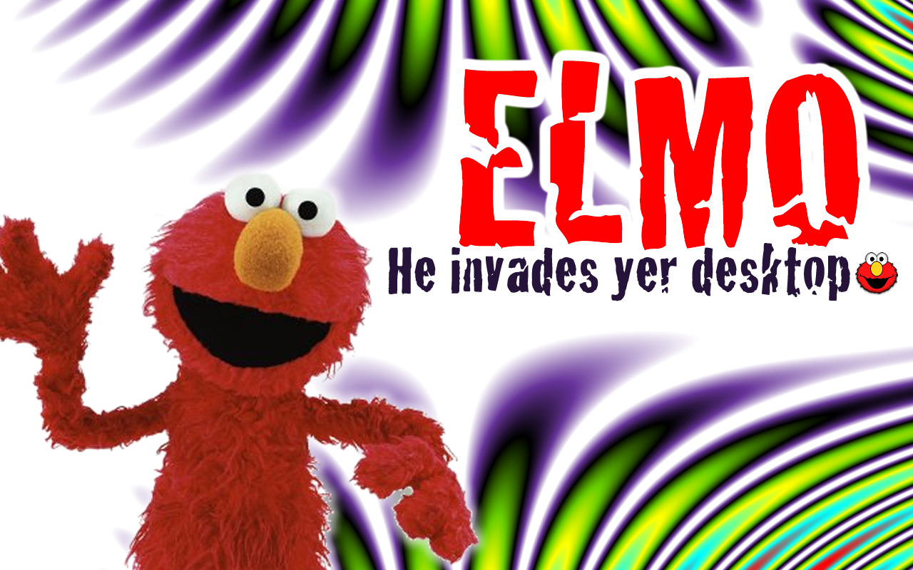 Elmo Wallpaper? Awesome (not really)