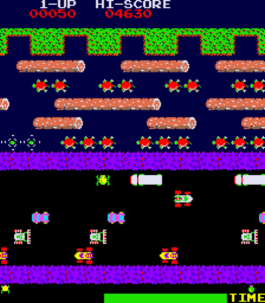 Code A Frogger Style Road Crossing Game. Wireframe