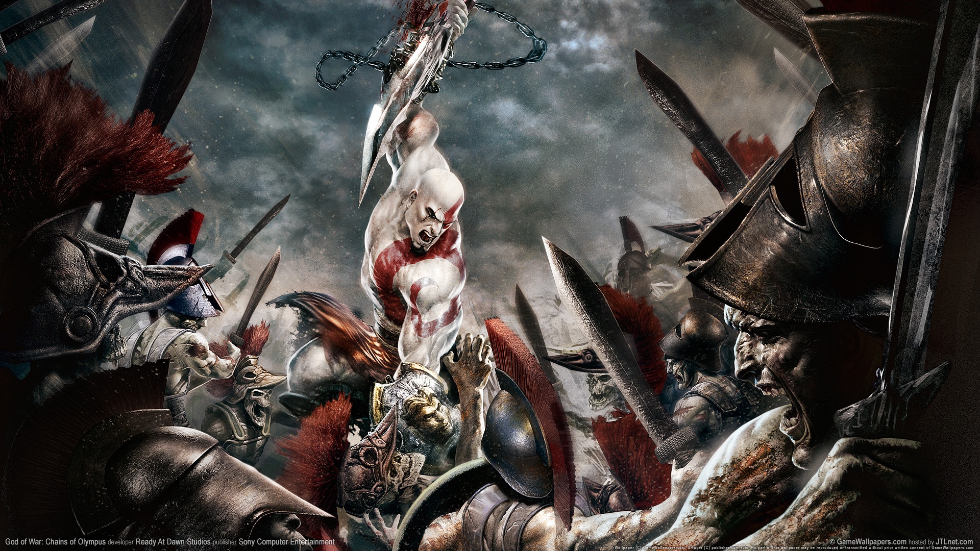 God of War 2 New Game Wallpaper in jpg format for free download