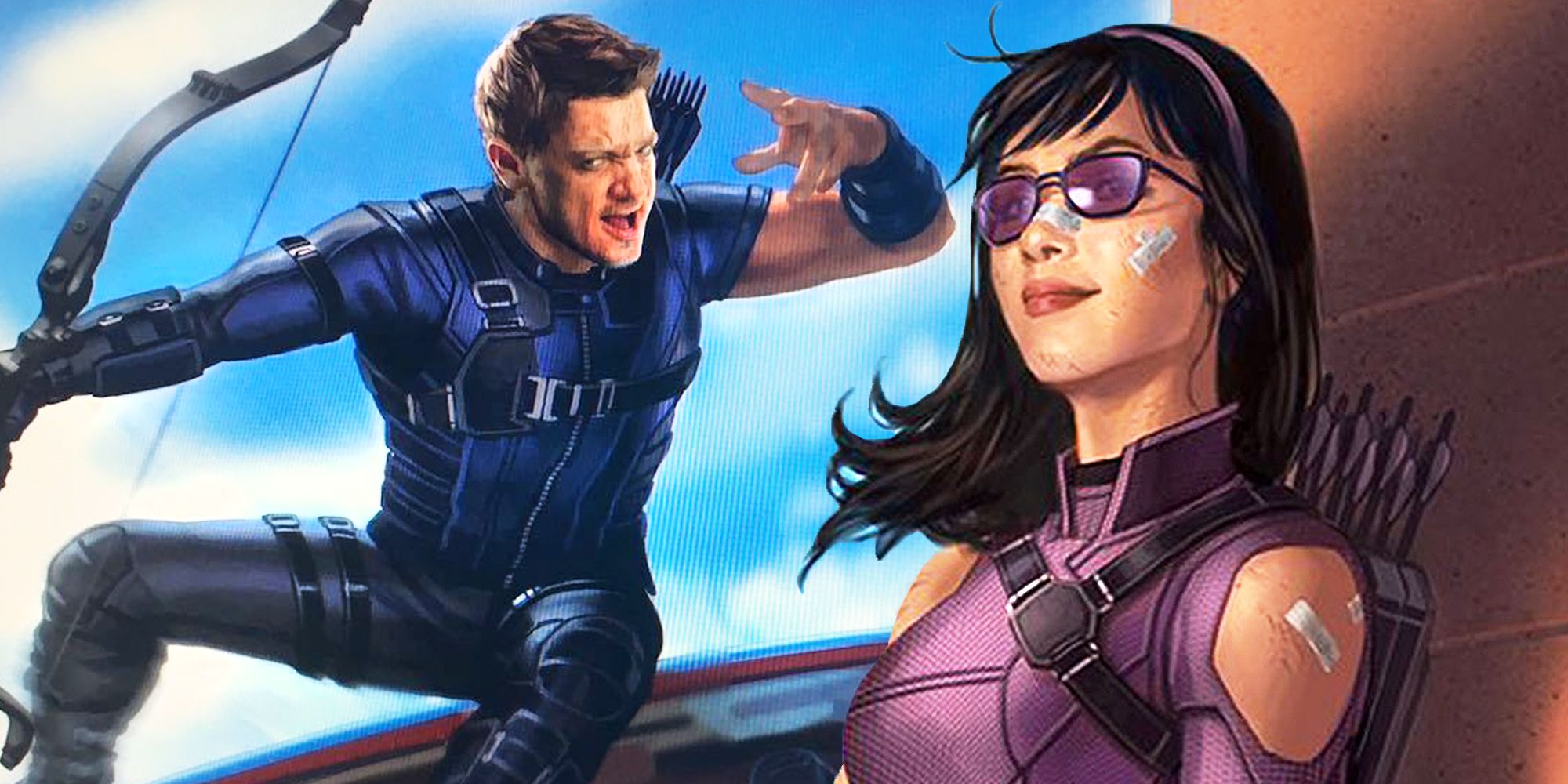 Hawkeye Steals Kate Bishop's Arrow In New Set Video