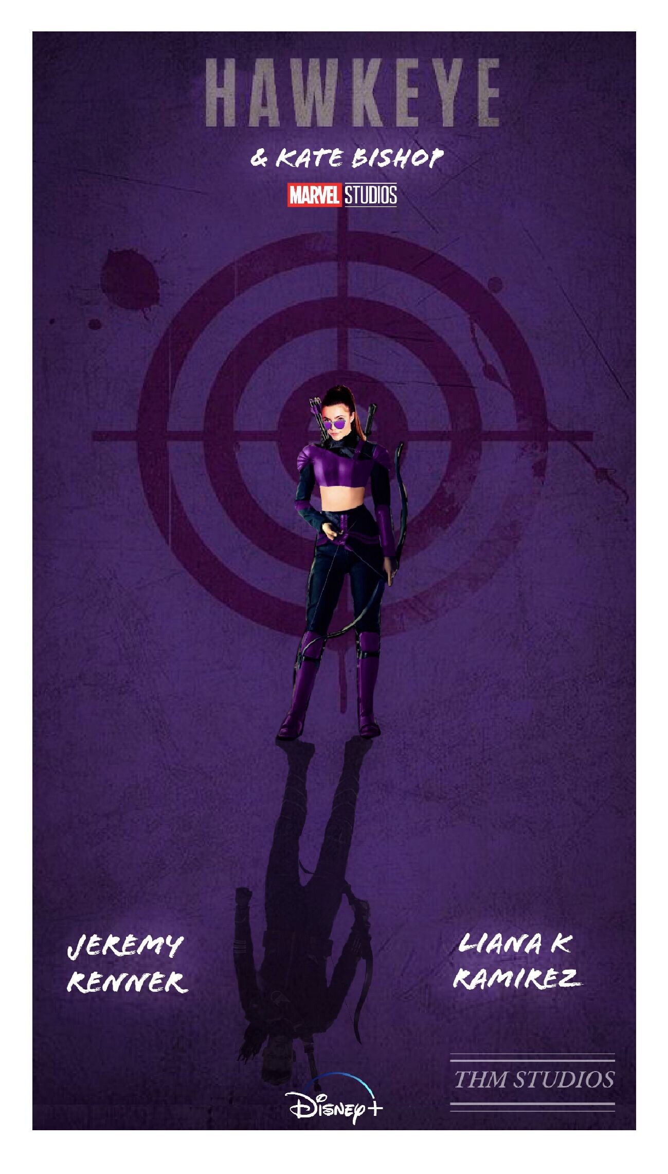 Kate Bishop Poster for Hawkeye TV series, Thomas Meehan