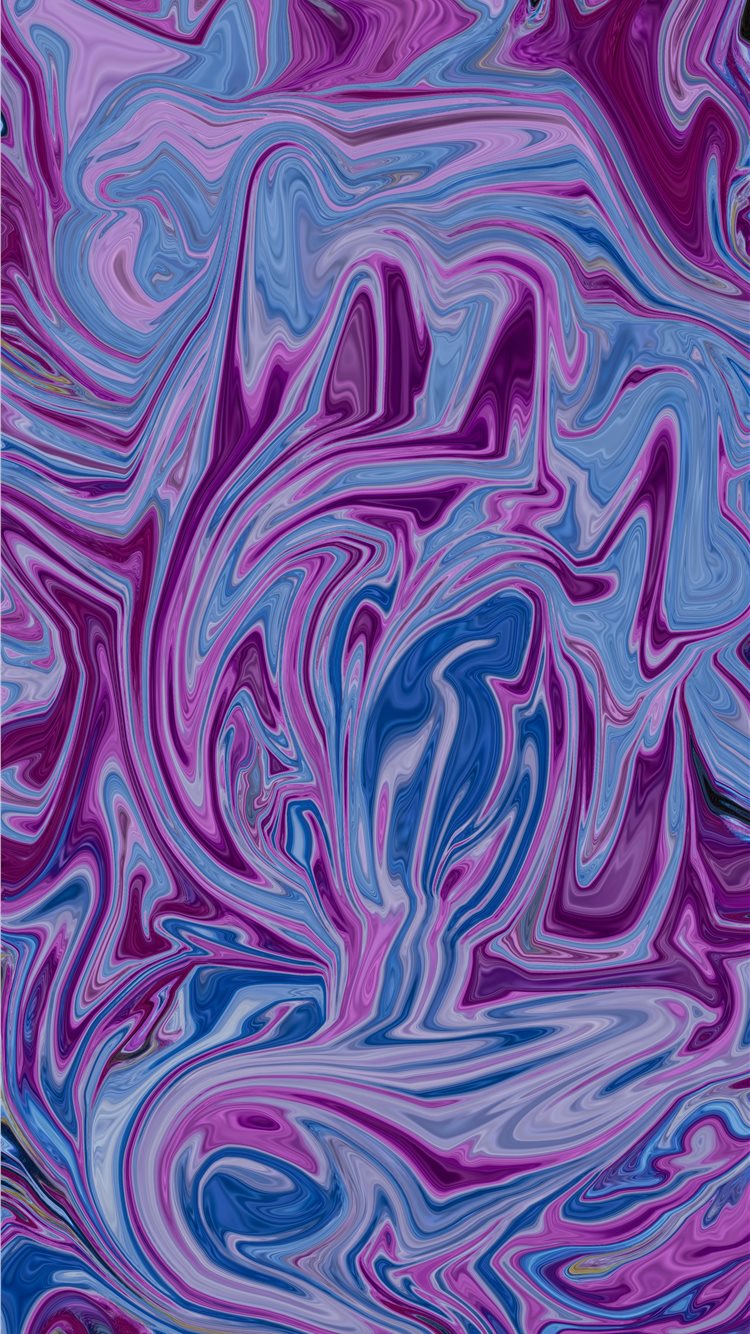 purple and blue abstract painting iPhone 8 Wallpaper Free Download